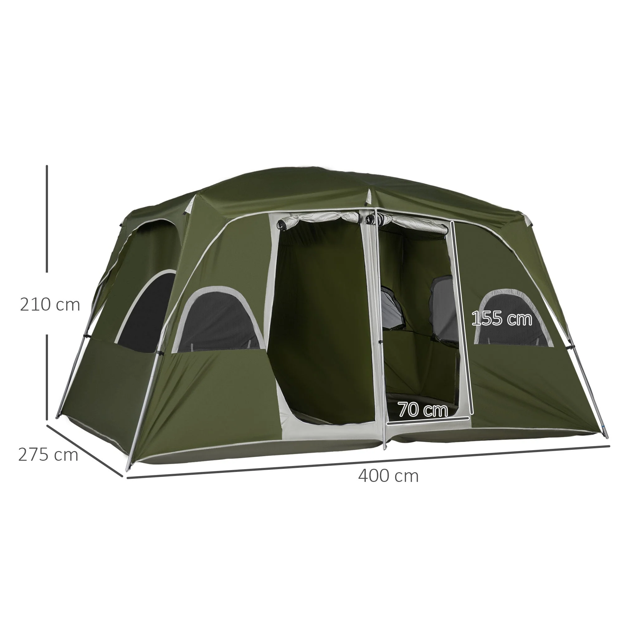 Outsunny Camping Tent - Image 3