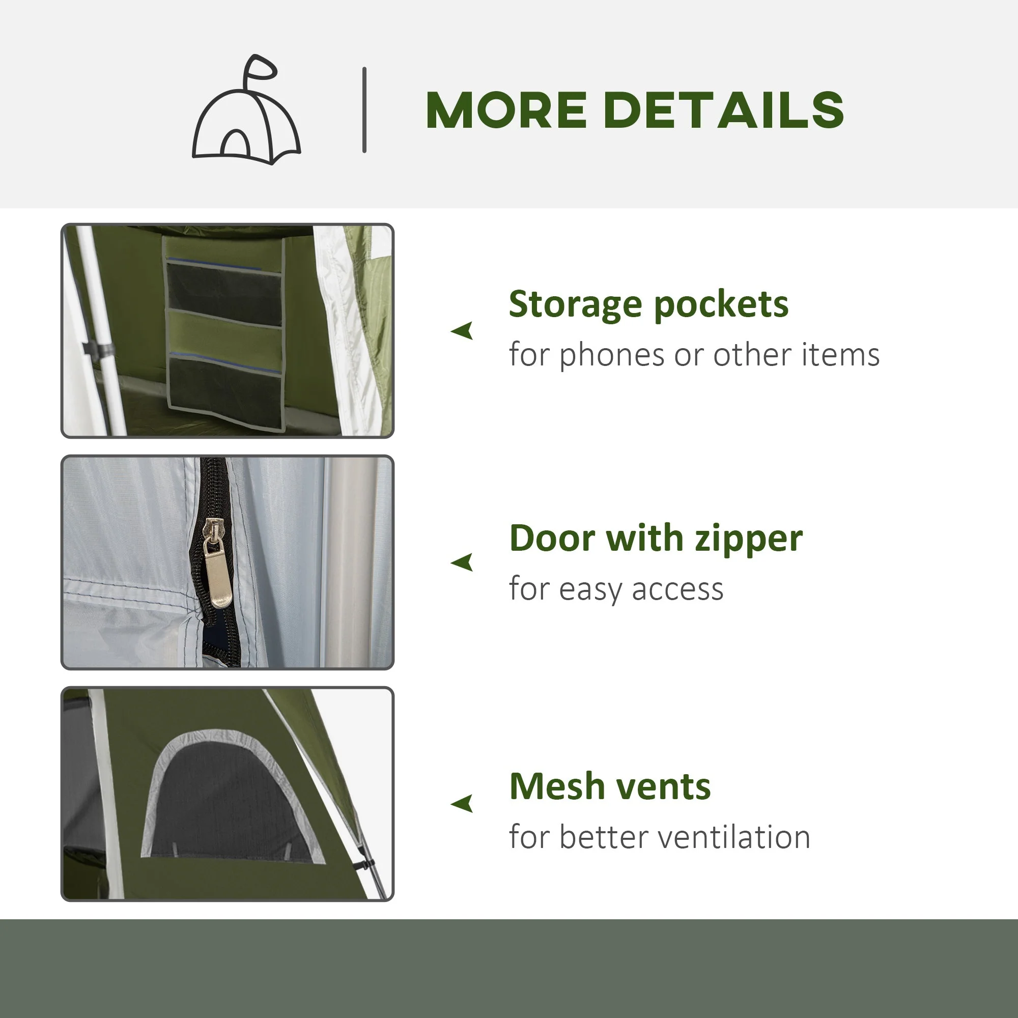Outsunny Camping Tent - Image 5