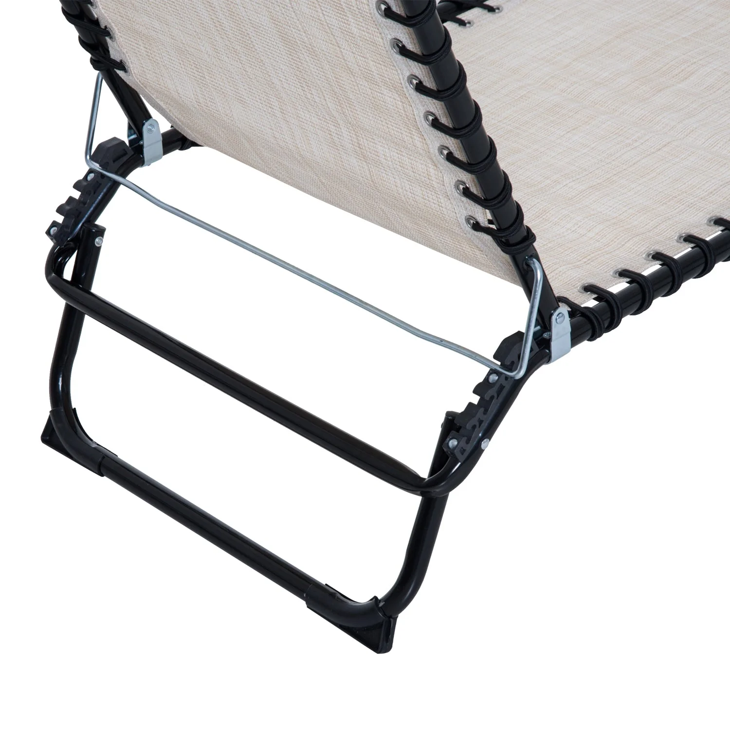 Outsunny Foldable Sun Lounger - Image 8