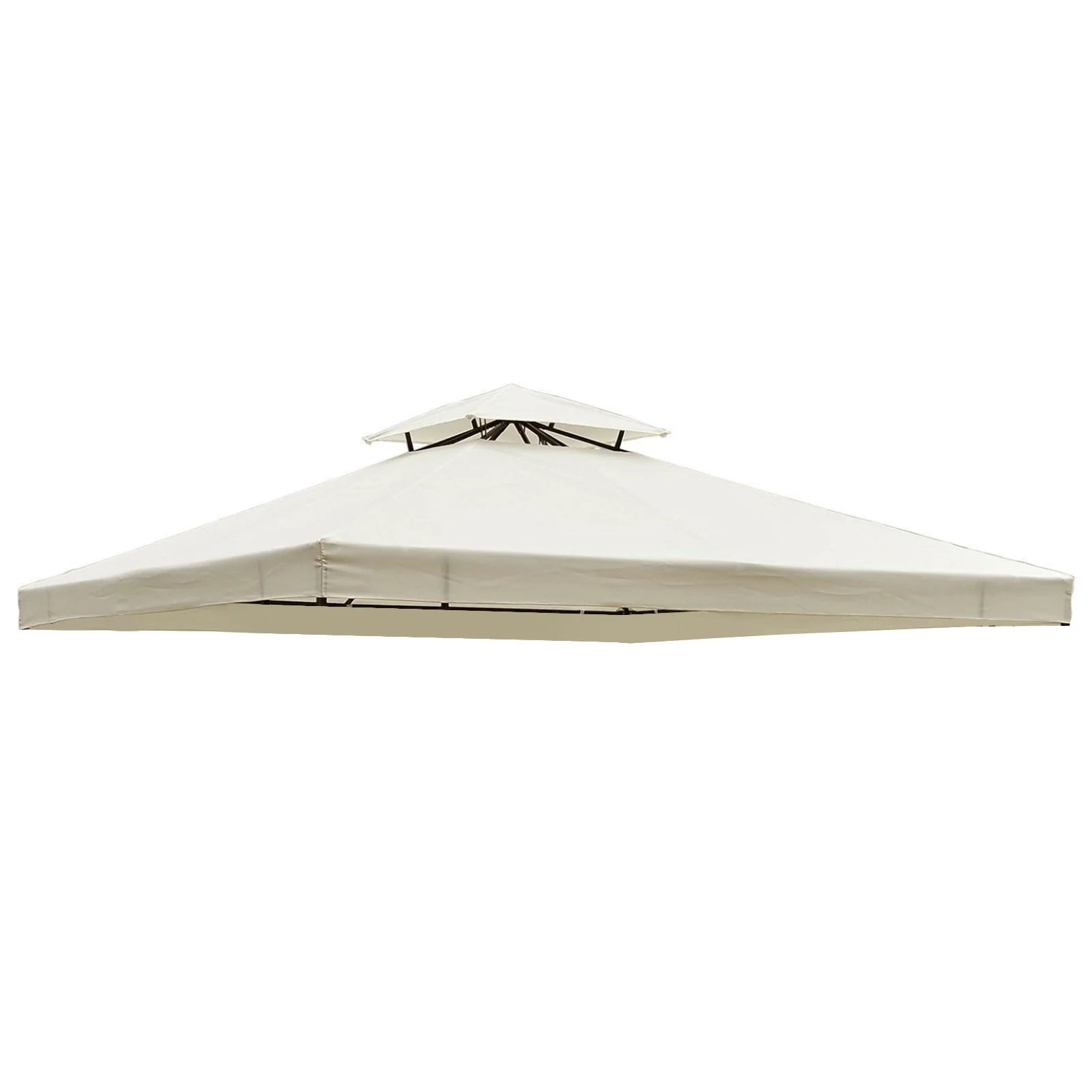 Outsunny Gazebo Replacement Canopy 3X3 M-Cream White - Image 2
