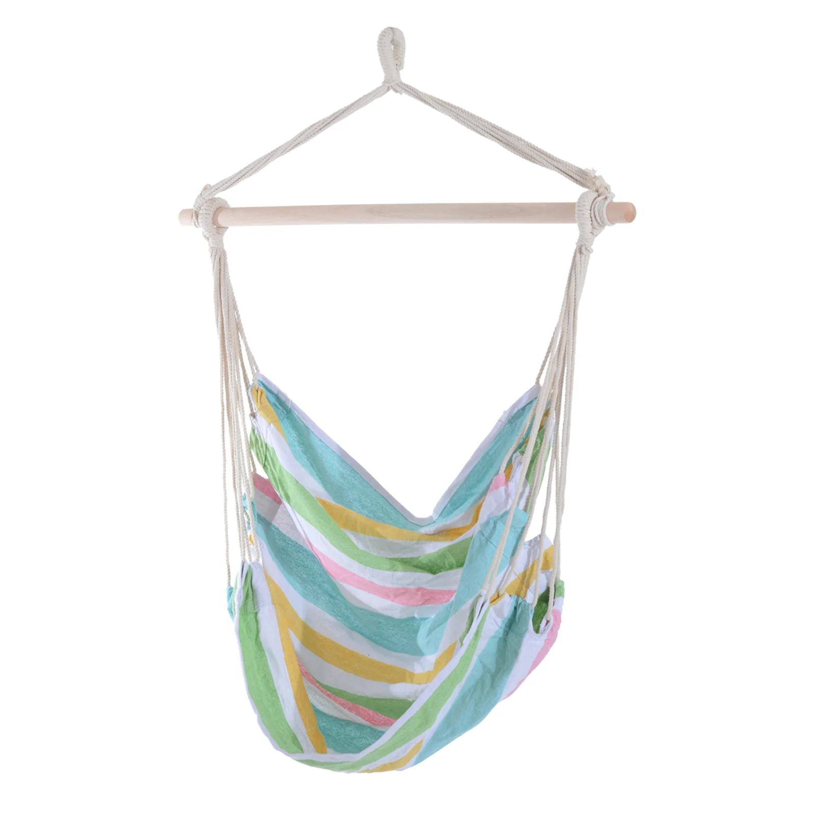 Outsunny Outdoor Hanging Rope Chair With Cotton Rope - Image 8