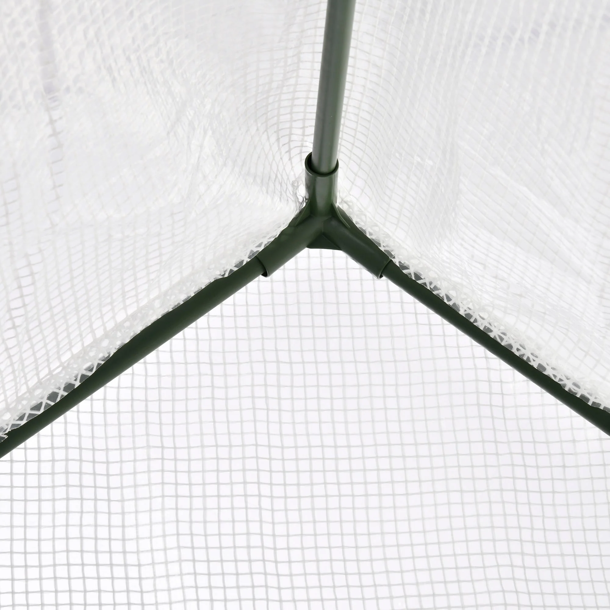 Outsunny Walk-In Portable Greenhouse Mini Grown House With Steel Frame Window Plants - Image 9