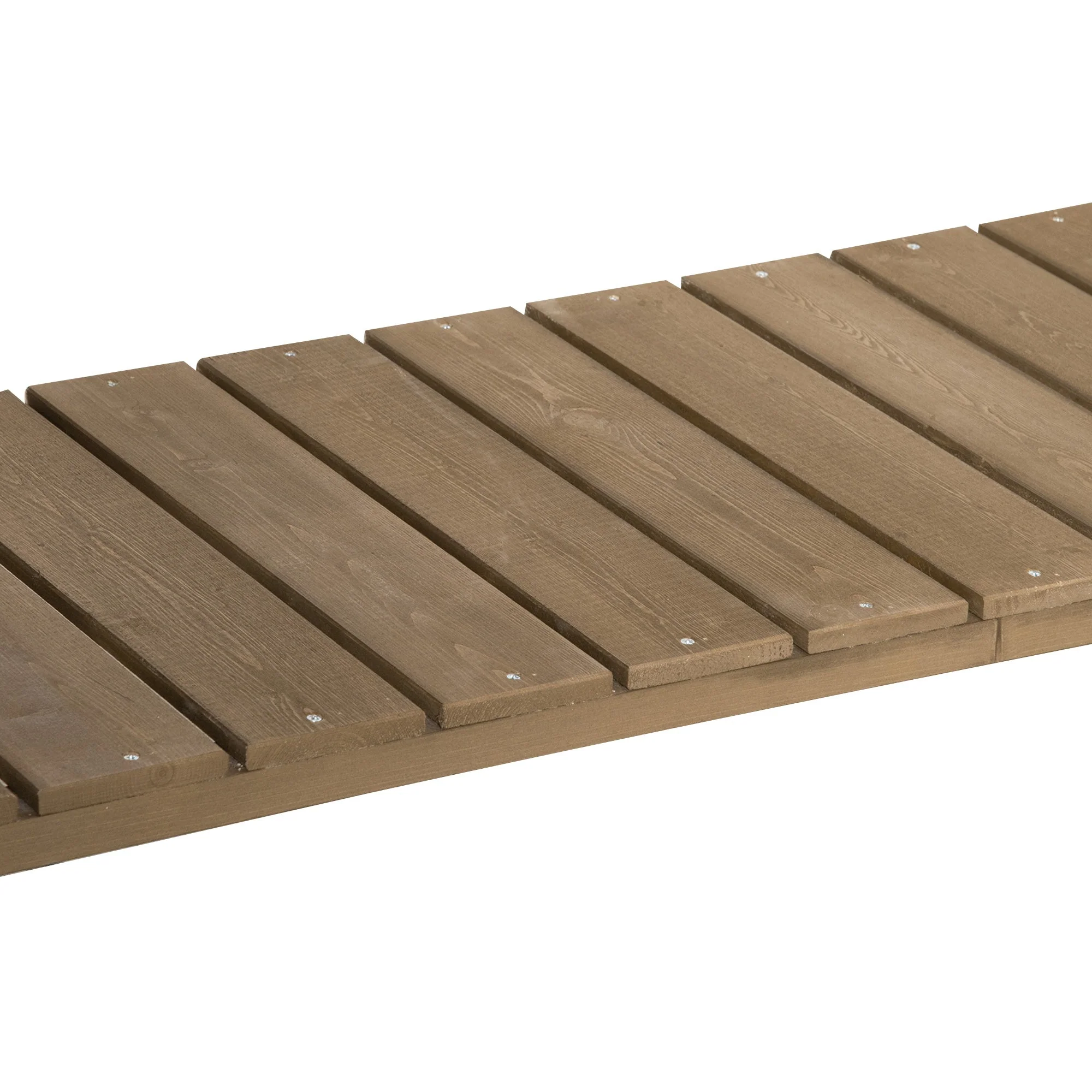 Outsunny Wooden Herb Planter Raised Bed Container Garden Plant Stand Bed 8 Boxes 110L X 46W X 76H cm Brown - Image 8
