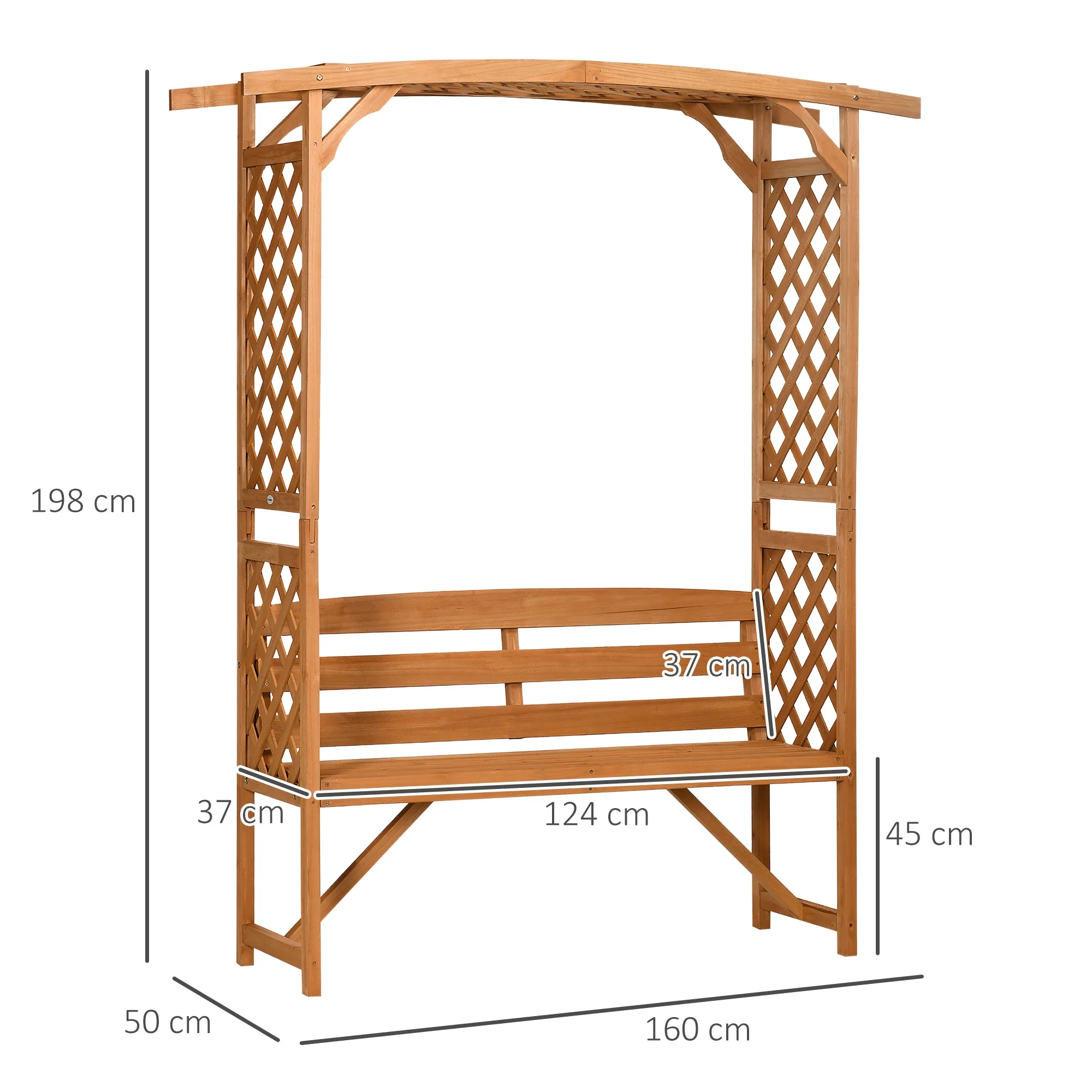 Patio Garden Bench - Image 2