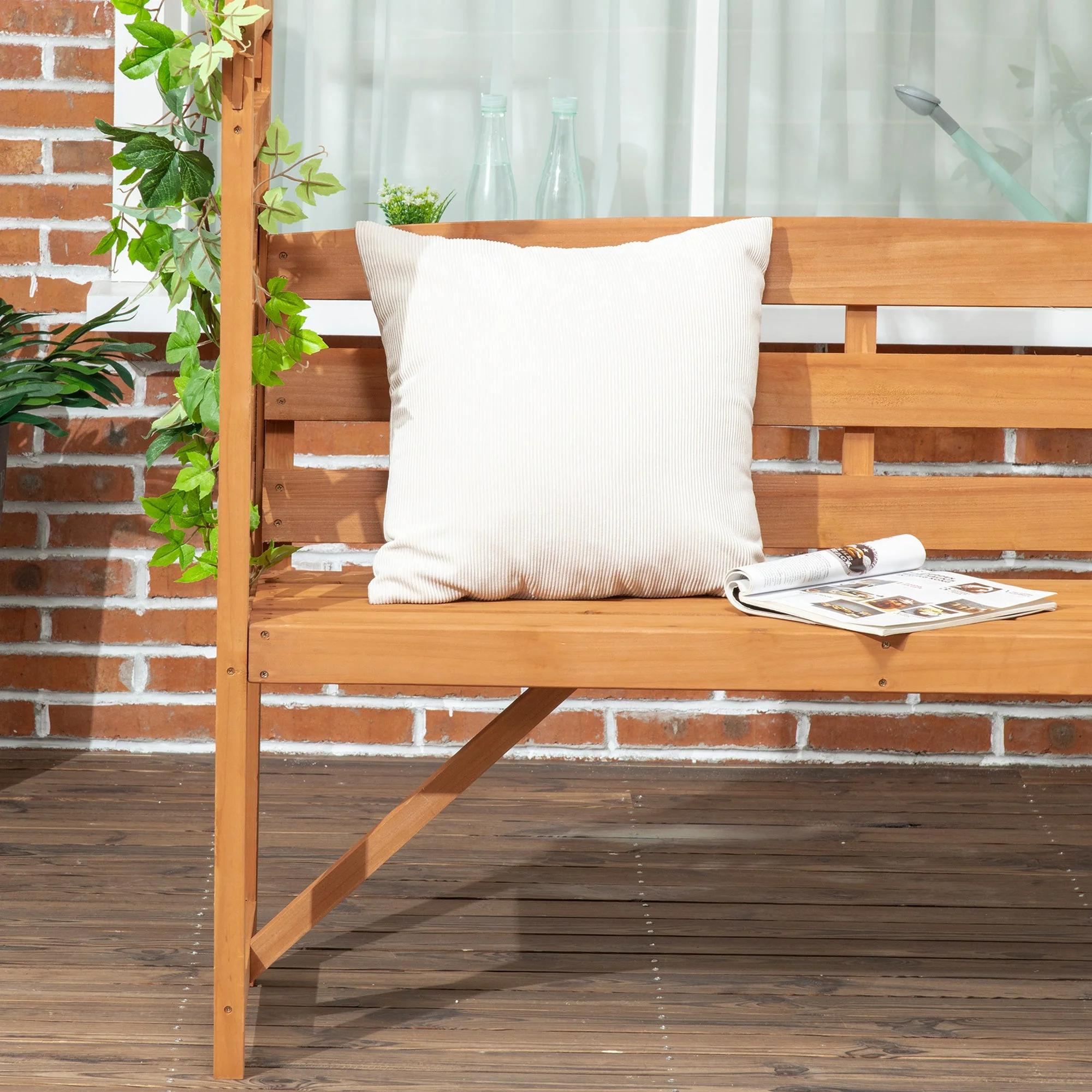 Patio Garden Bench - Image 8