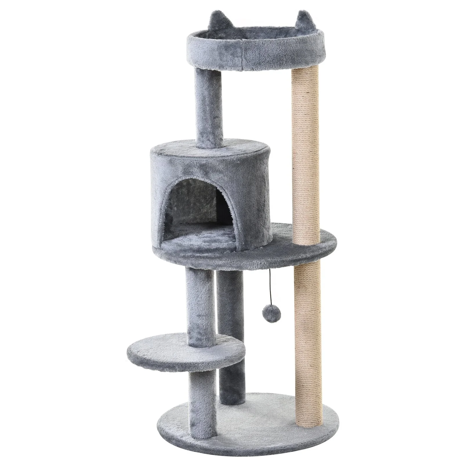 PawHut 104 cm Cat Tree - Image 2