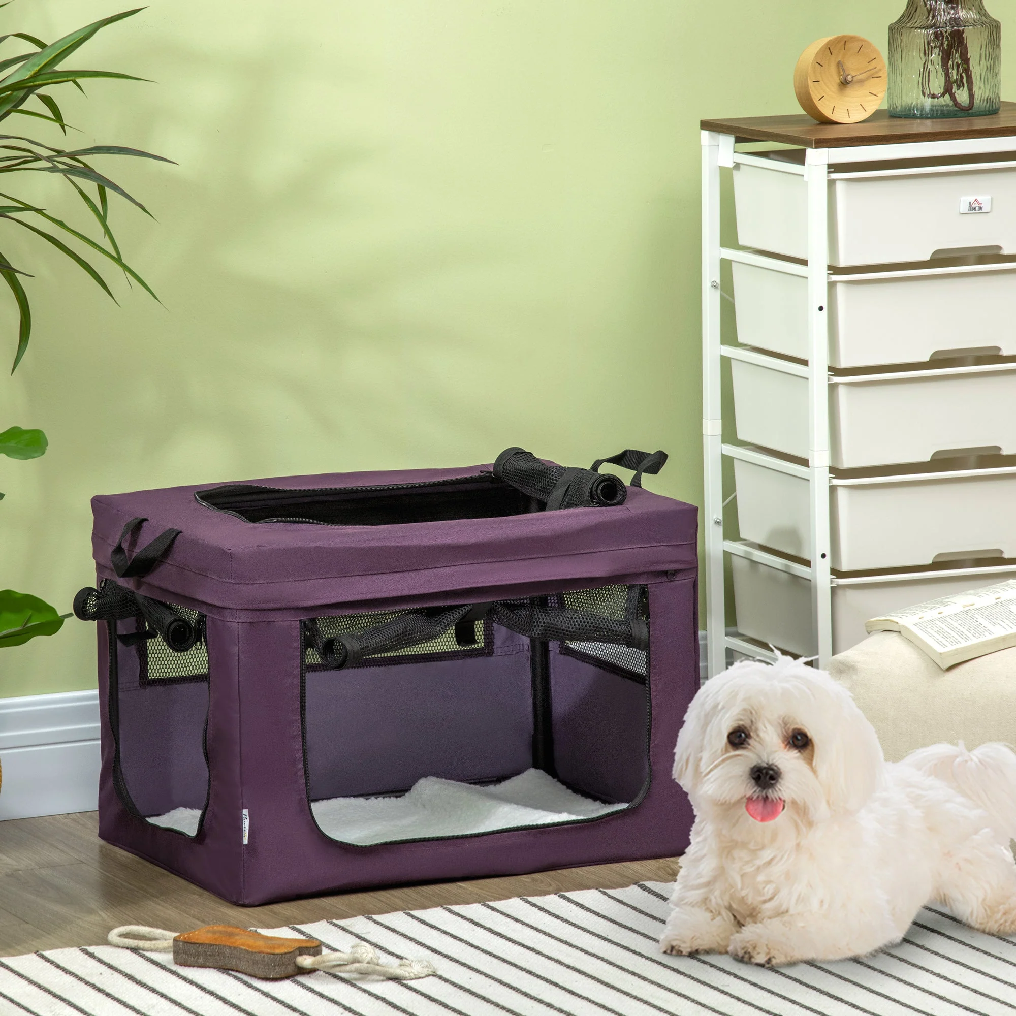 PawHut 60cm Pet Carrier - Image 2