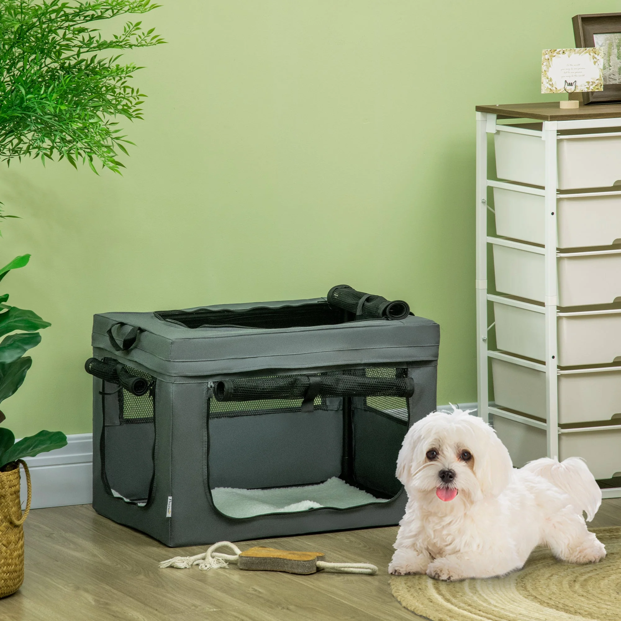 PawHut 60cm Pet Carrier - Image 2