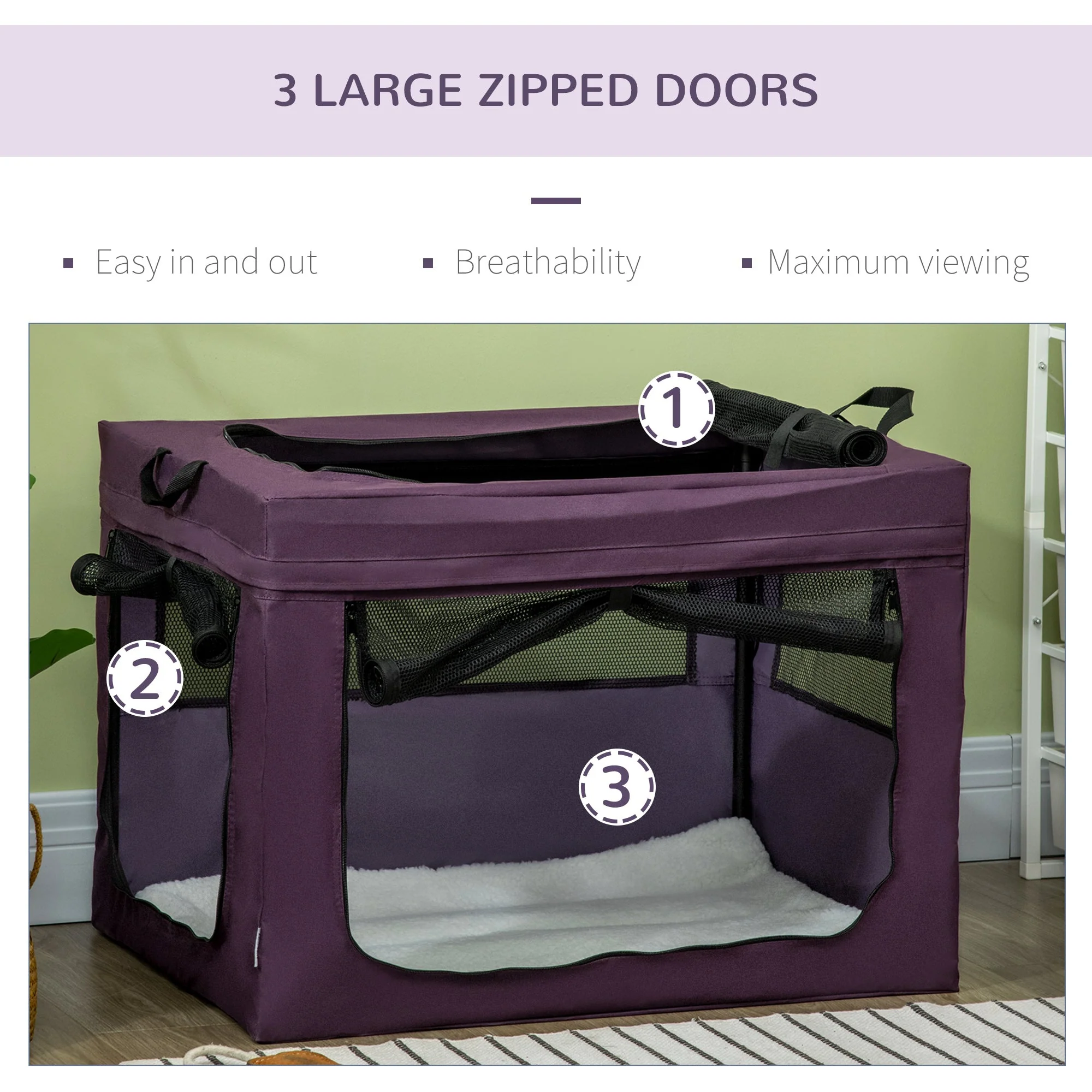 PawHut 80cm Pet Carrier - Image 5
