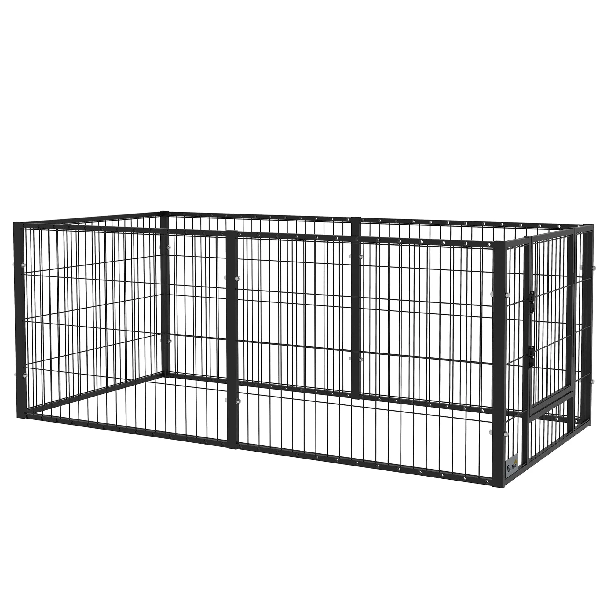 PawHut 82.5-150 x 61cm Heavy Duty Pet Playpen - Image 4