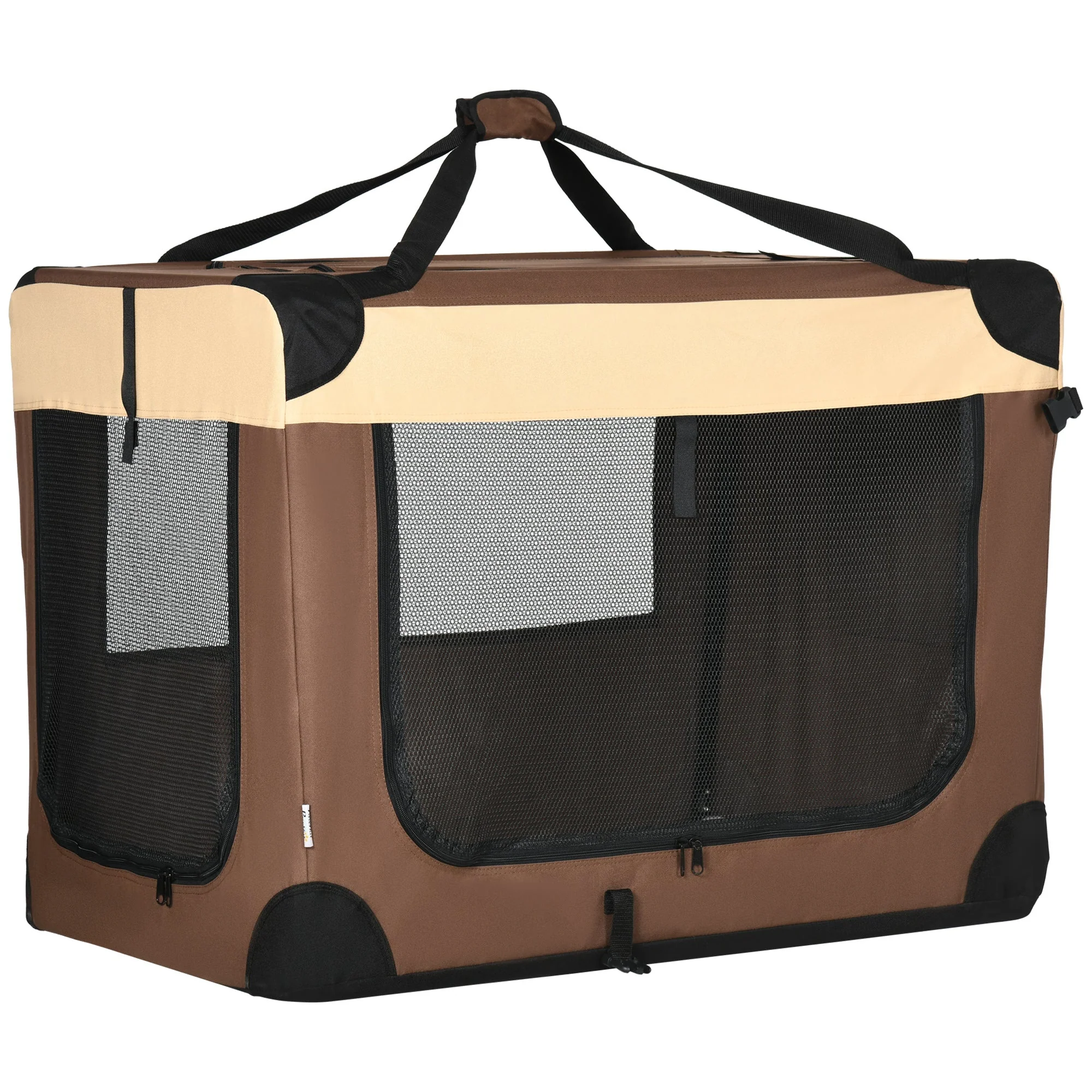 PawHut 91cm Foldable Pet Carrier - Image 4