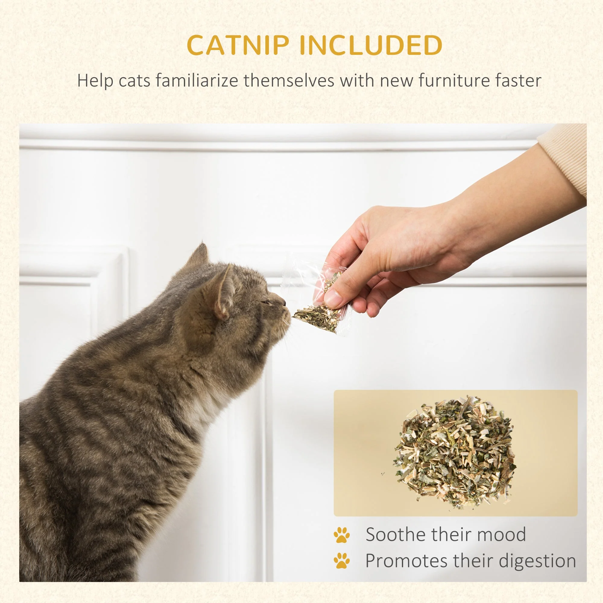 PawHut Cat Scratching Board - Image 2