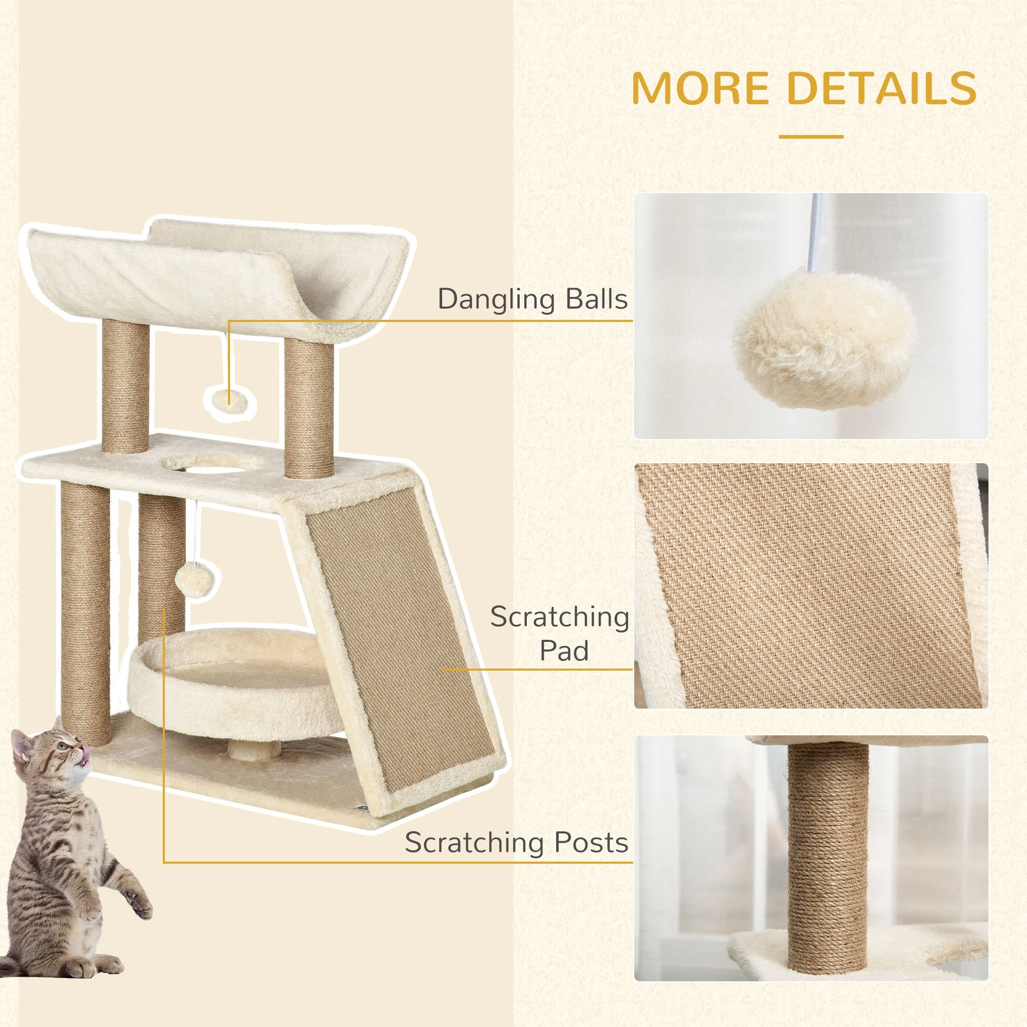 PawHut Cat Tree - Image 8
