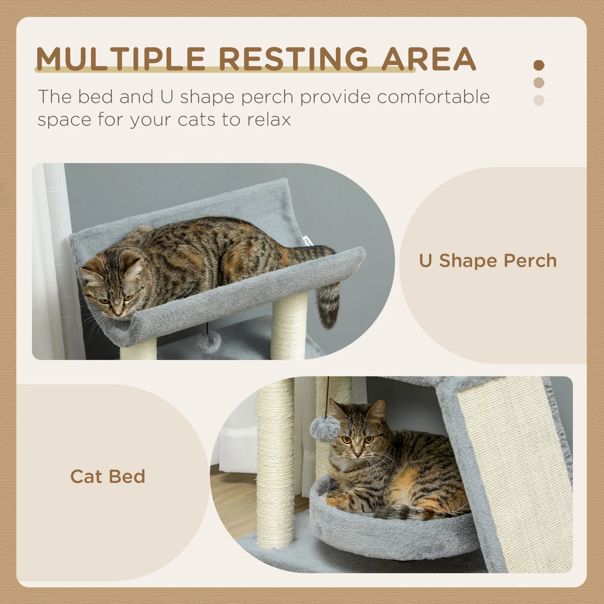 PawHut Cat Tree - Image 6