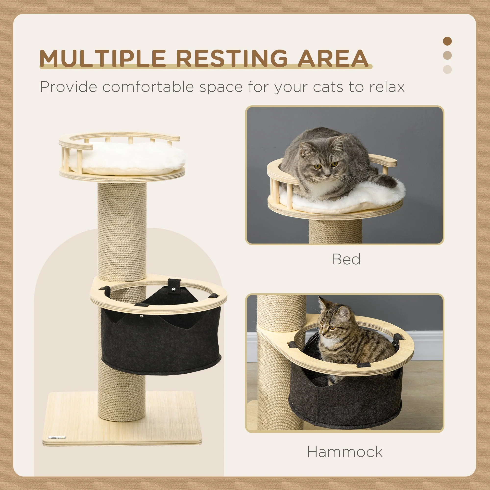 PawHut Cat Tree - Image 6