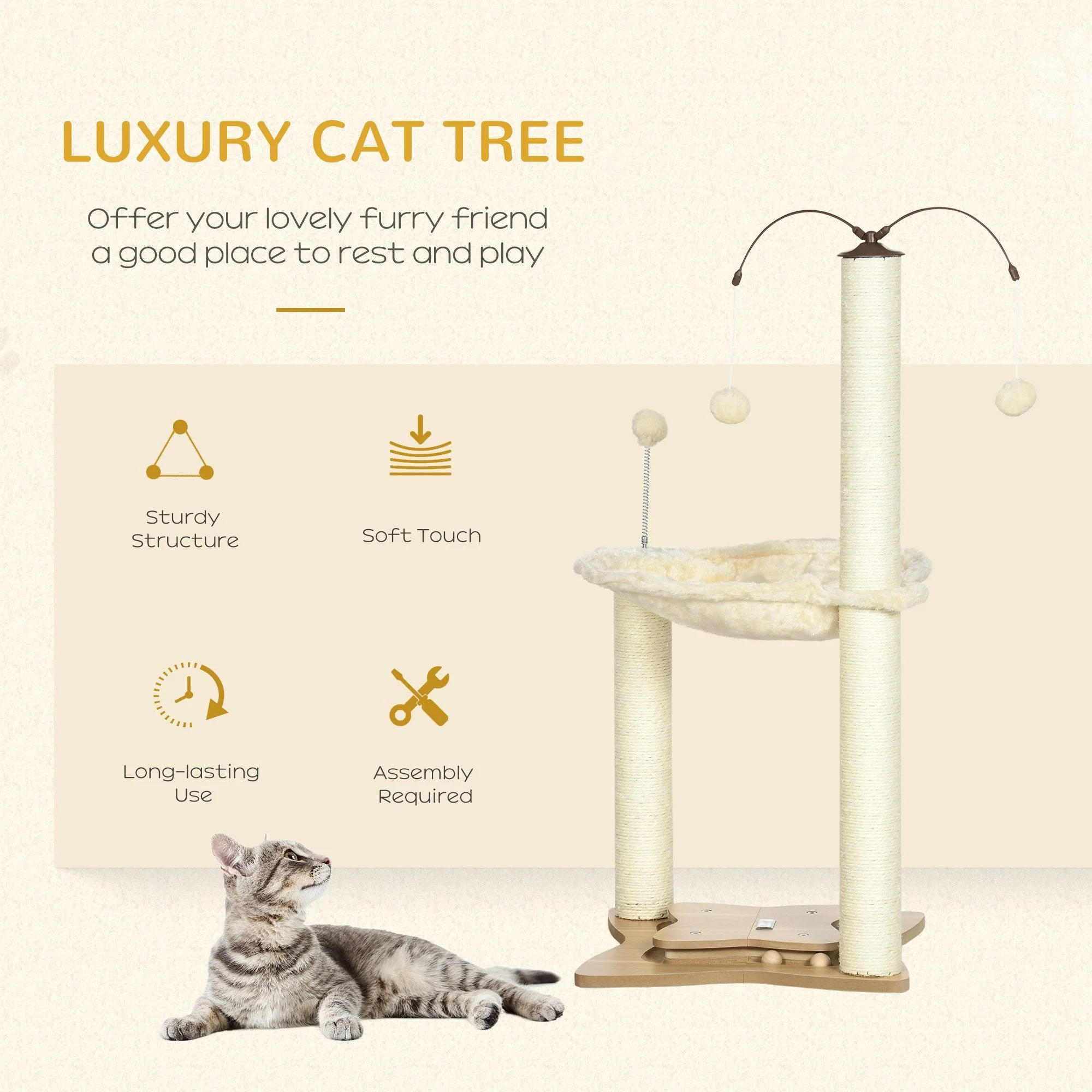 PawHut Cat Tree - Image 5