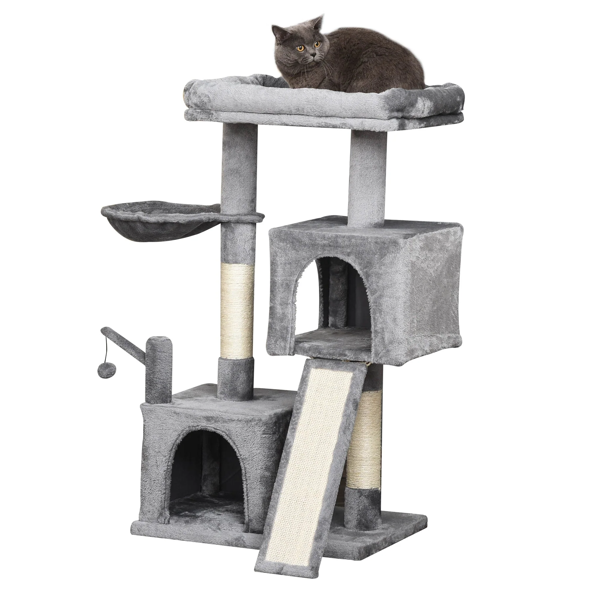 PawHut Cat Tree Tower for Indoor Cats - Image 3