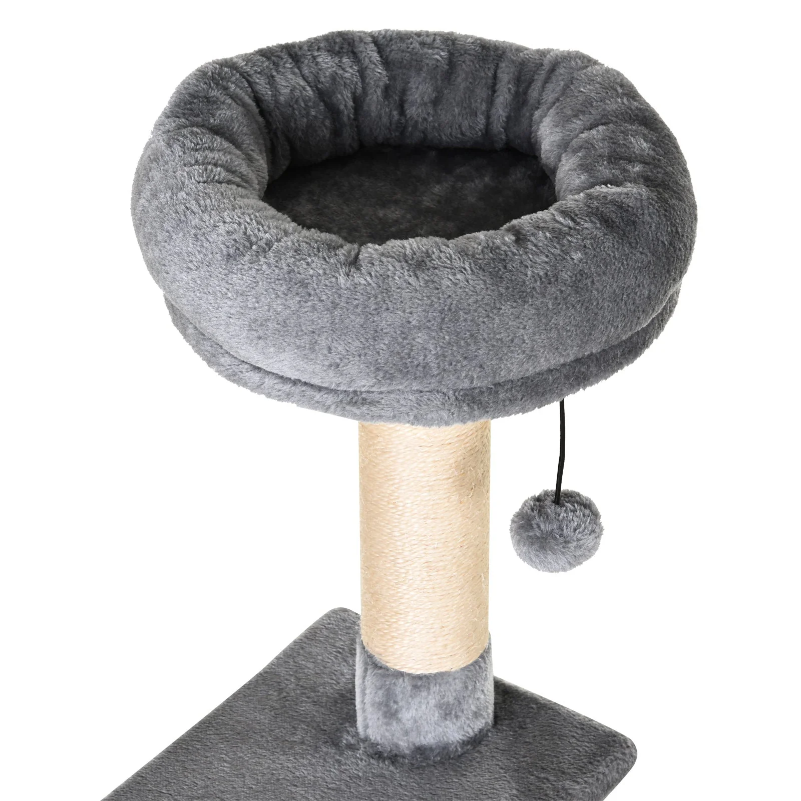 PawHut Cat Tree Tower Height 150CM Kittens Activity Stand House Scratching Posts - Image 8