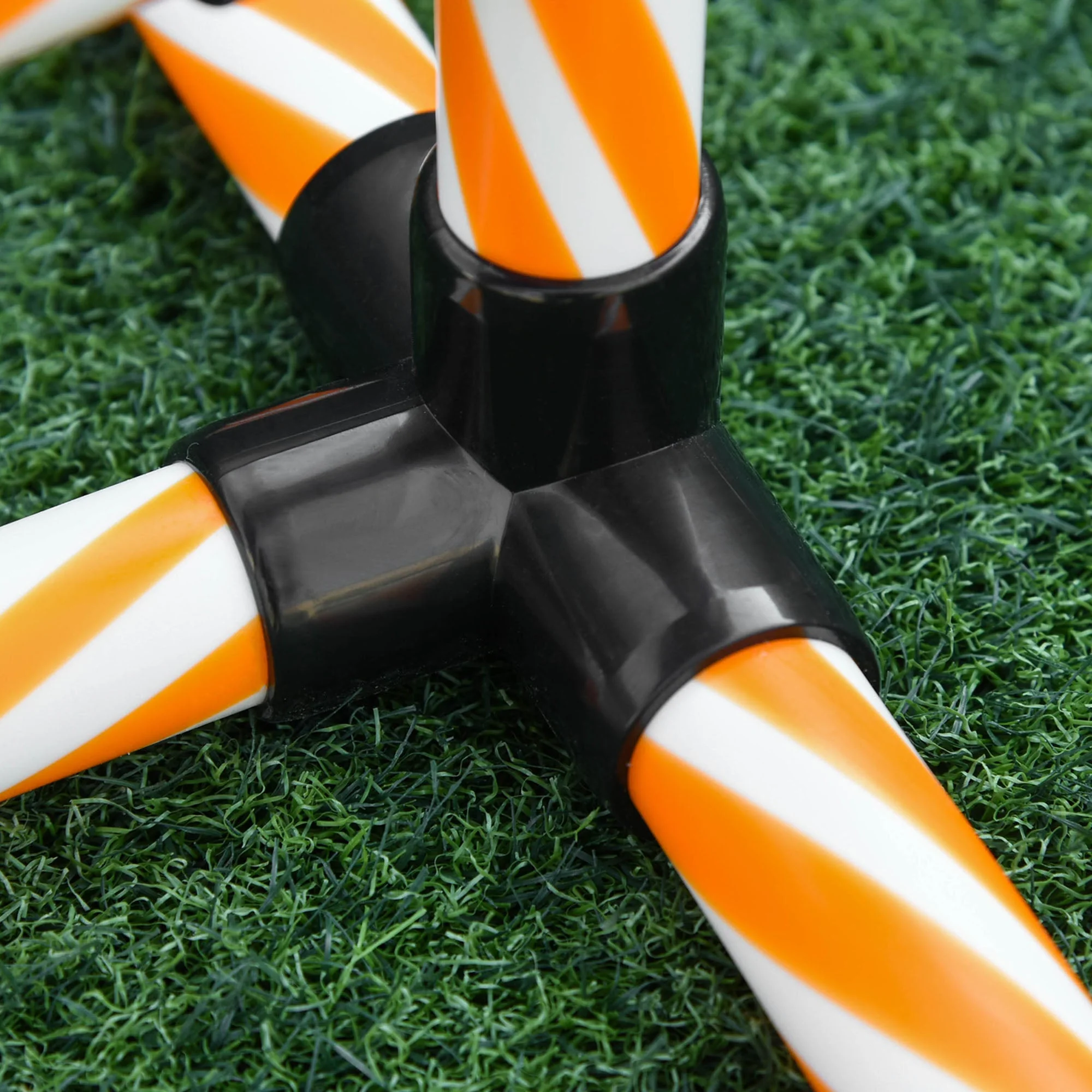 PawHut Dog Agility Weave Poles Training Obstacle Course Set Slalom Equipment with Bag - Image 8
