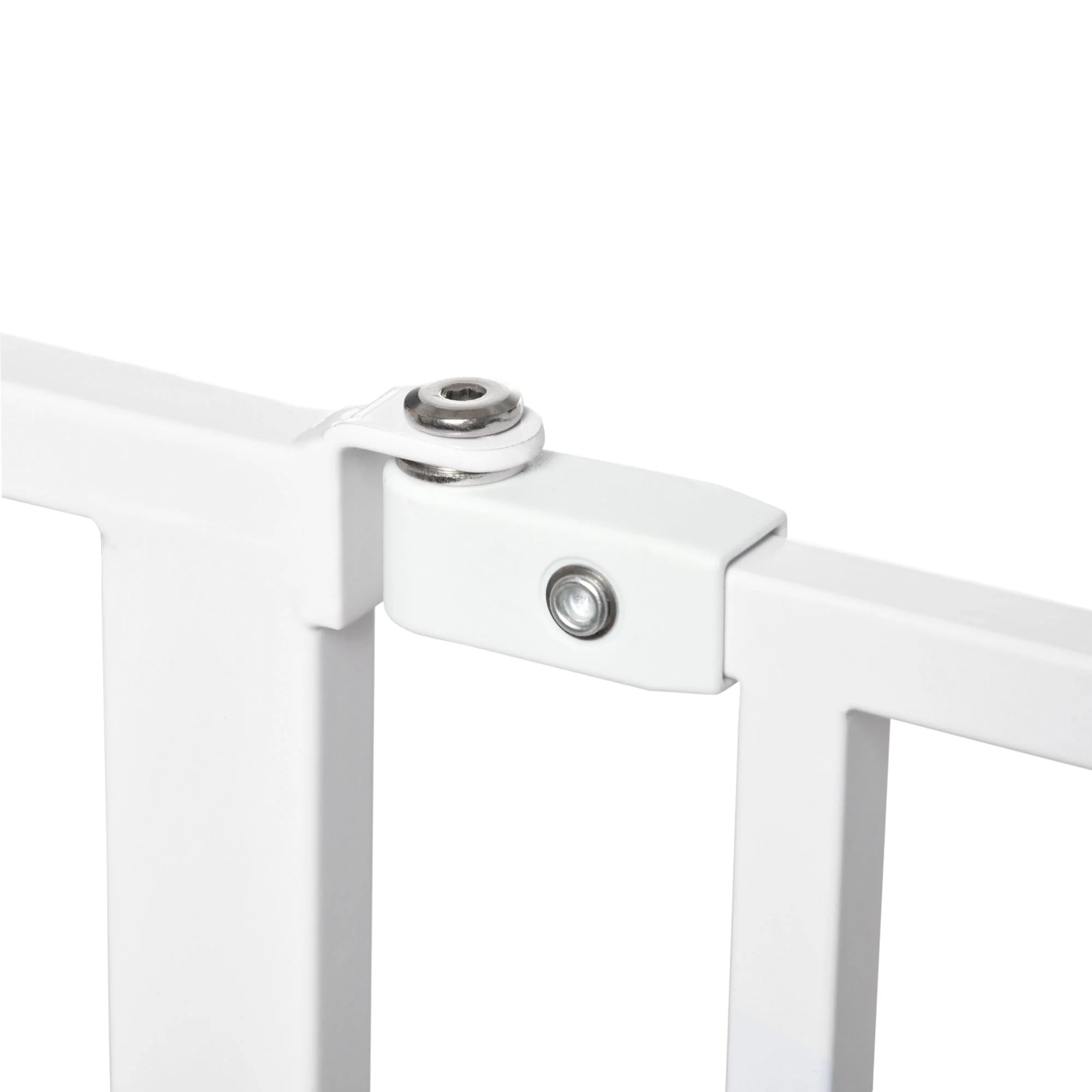 PawHut Dog Gate Extra Wide Stairway Gate for Pet with Door - Image 8