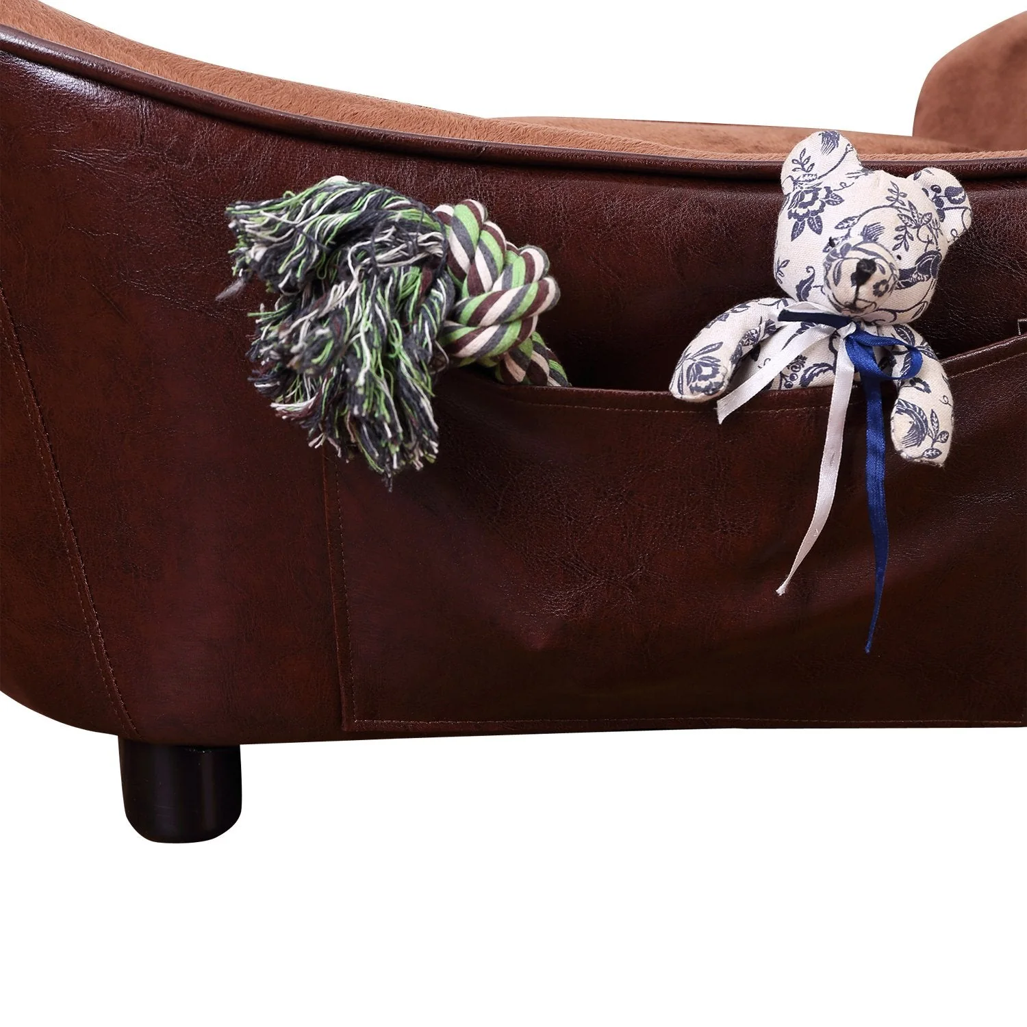 PawHut Dog Sofa Bed for XS-Sized Dogs - Image 9
