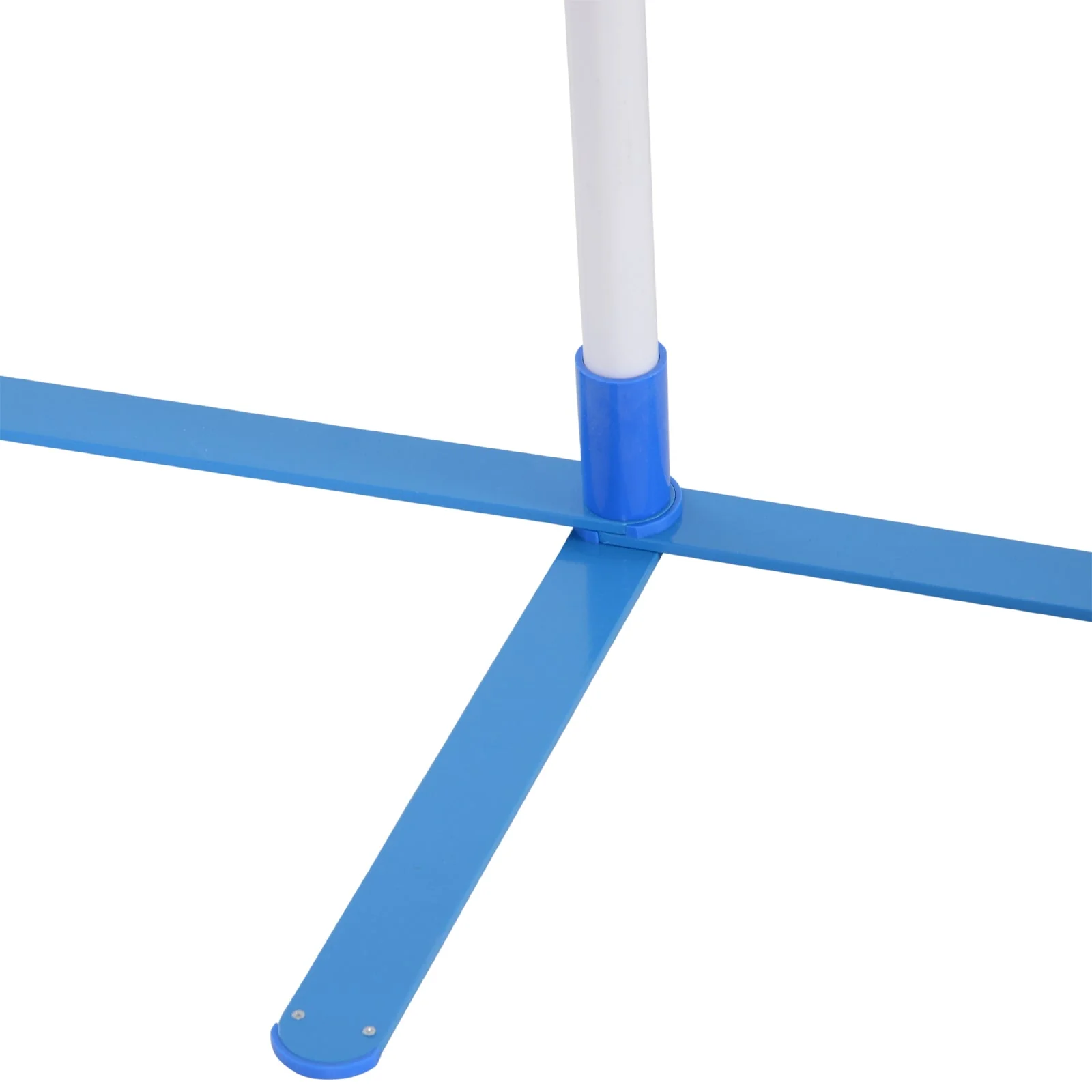 PawHut Dogs Agility Training Polyethylene Weave Poles White/Blue - Image 8