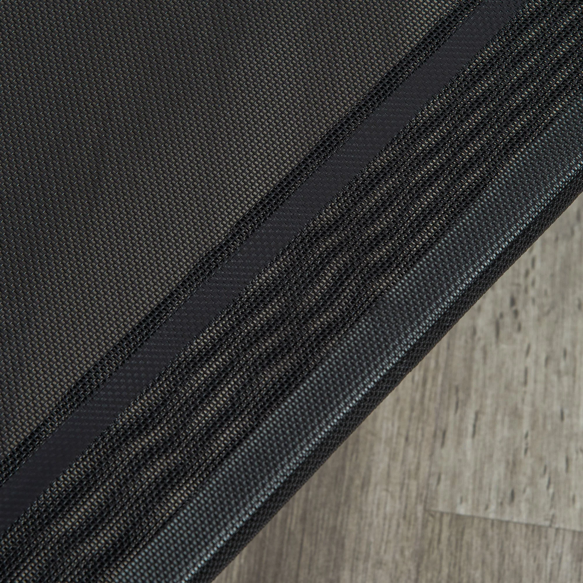 PawHut Elevated Pet Bed Cooling Raised Cot-Style Bed for Large Sized Dogs with Non-slip Pads Steel Frame Breathable Mesh Fabric - Image 8
