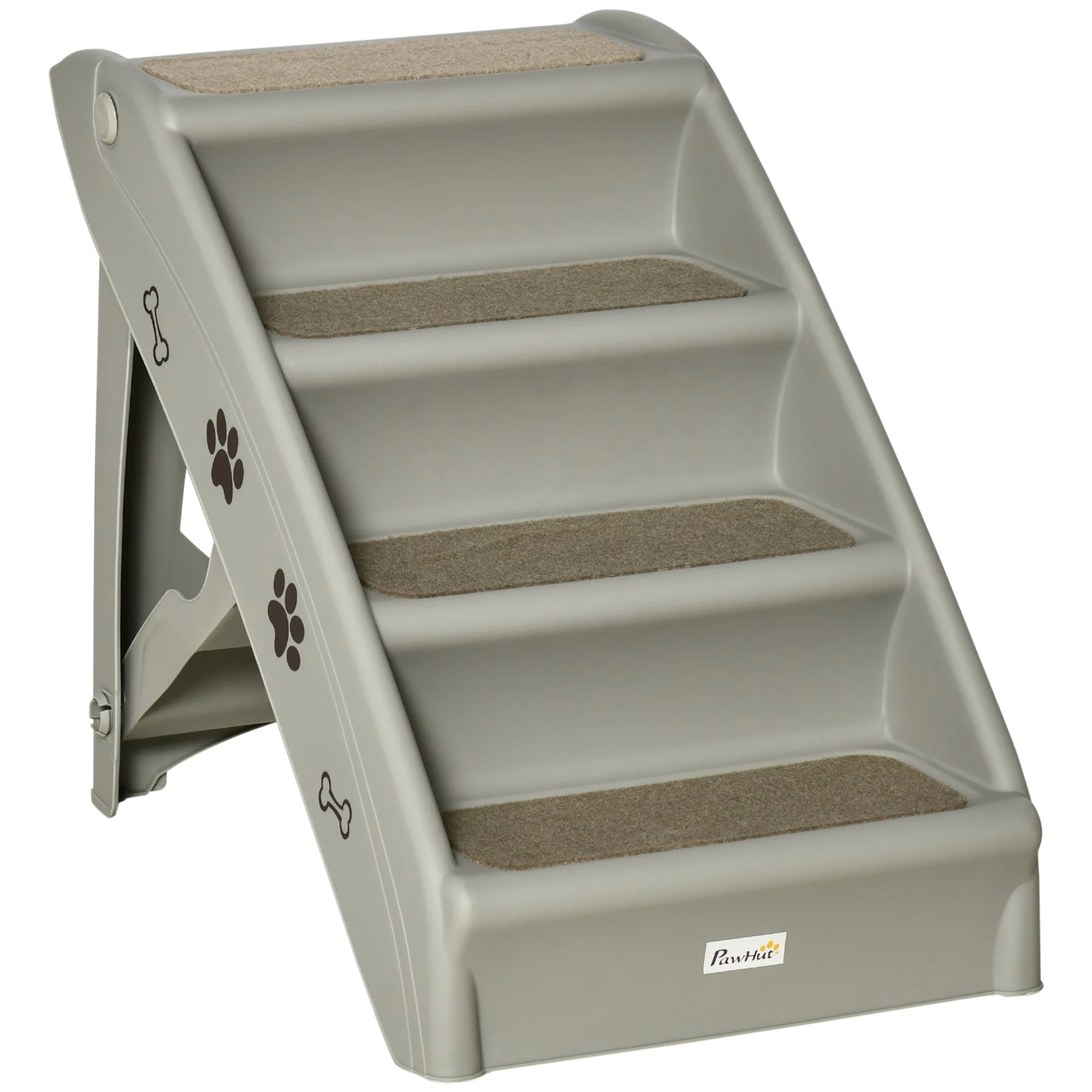 PawHut Foldable Pet Stairs - Image 2