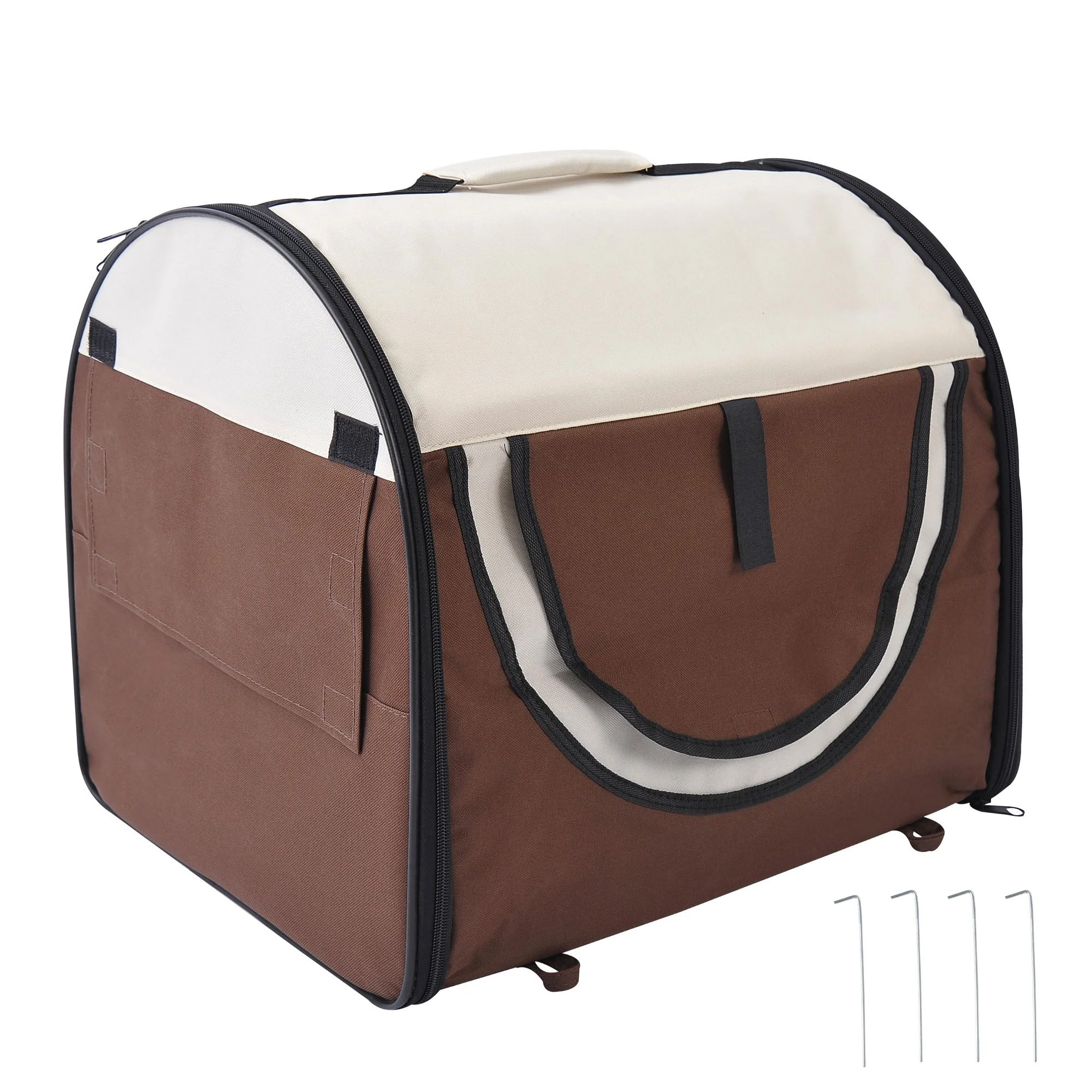 PawHut Folding Fabric Soft Pet Crate - Image 3