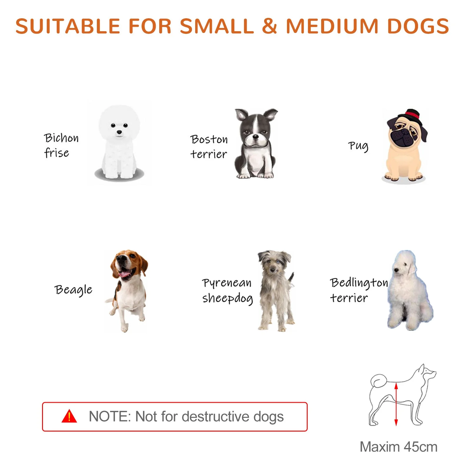PawHut Freestanding Dog Gate - Image 7