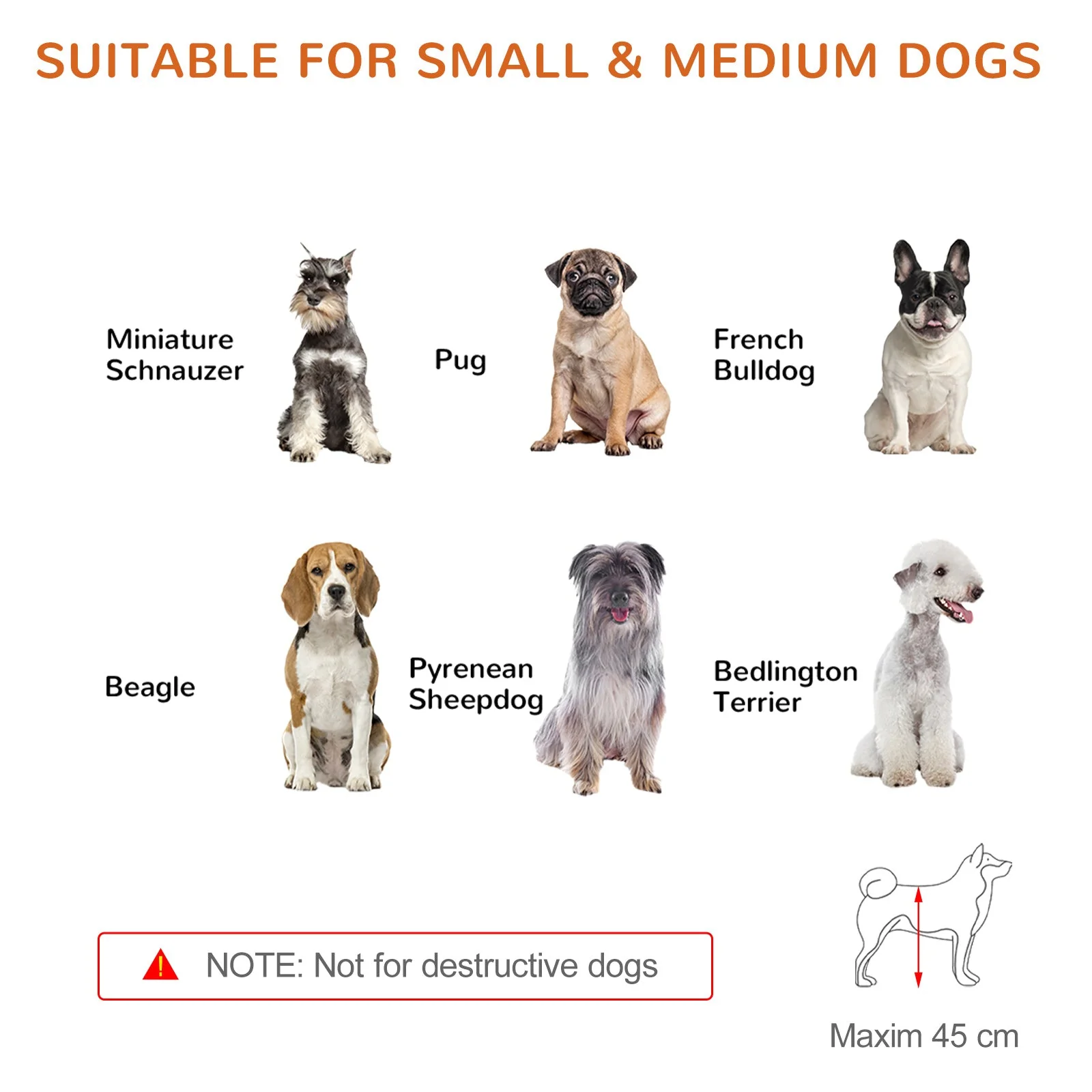 PawHut Freestanding Dog Gate - Image 7