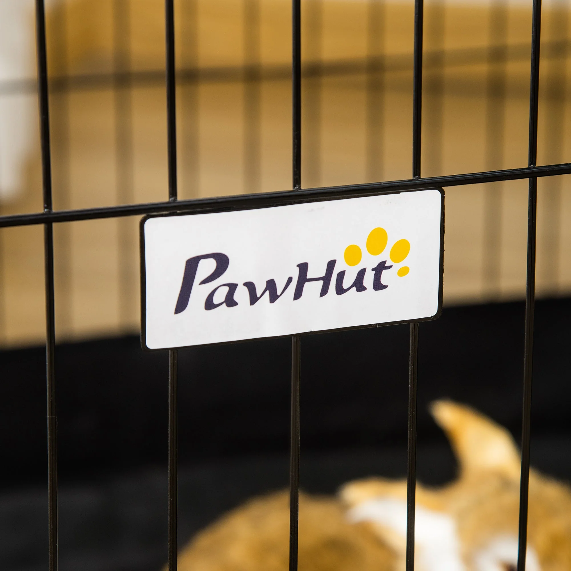 PawHut Guinea Pig Cage Small Animal Habitat Rabbit House - Image 3