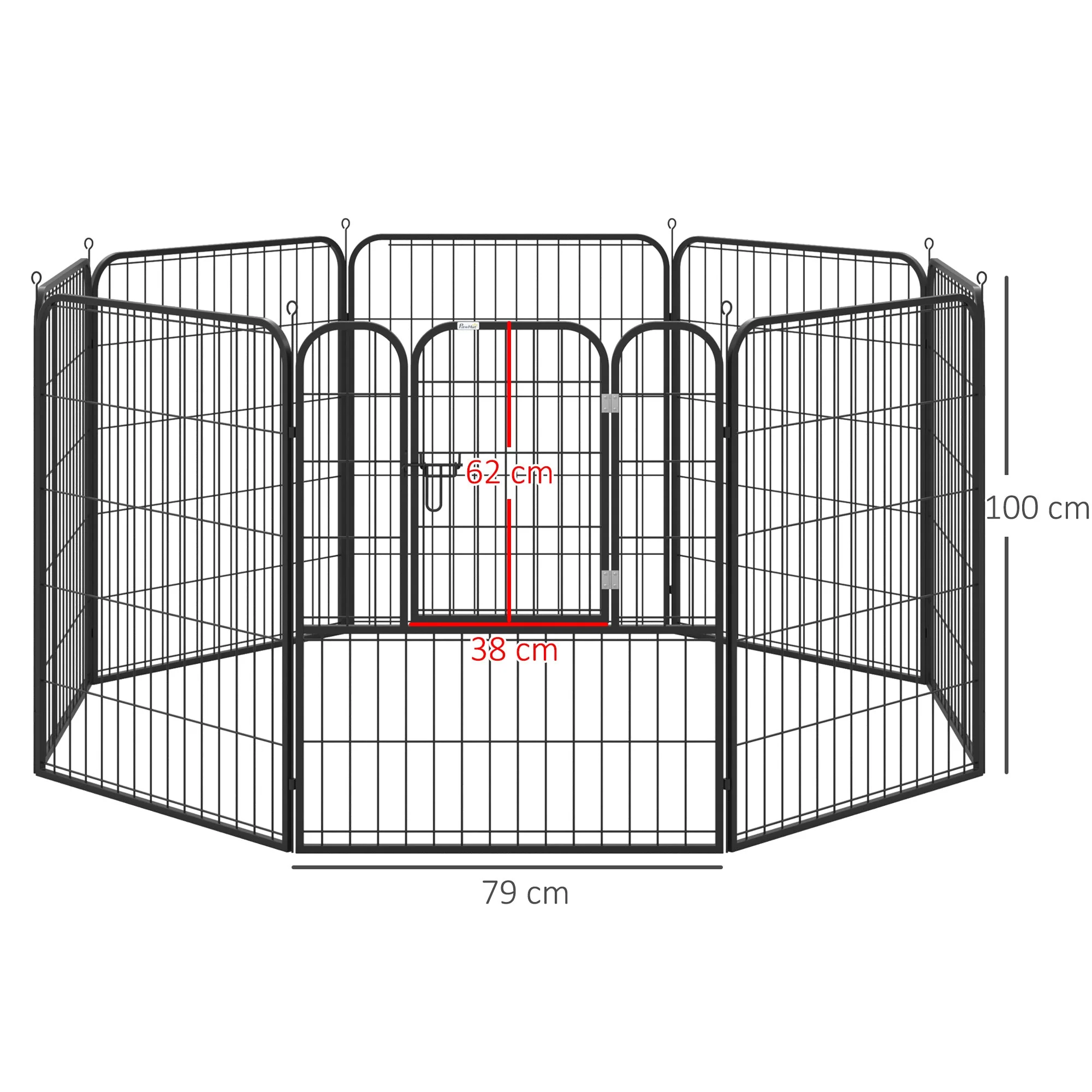 PawHut Heavy Duty Puppy Play Pen - Image 3