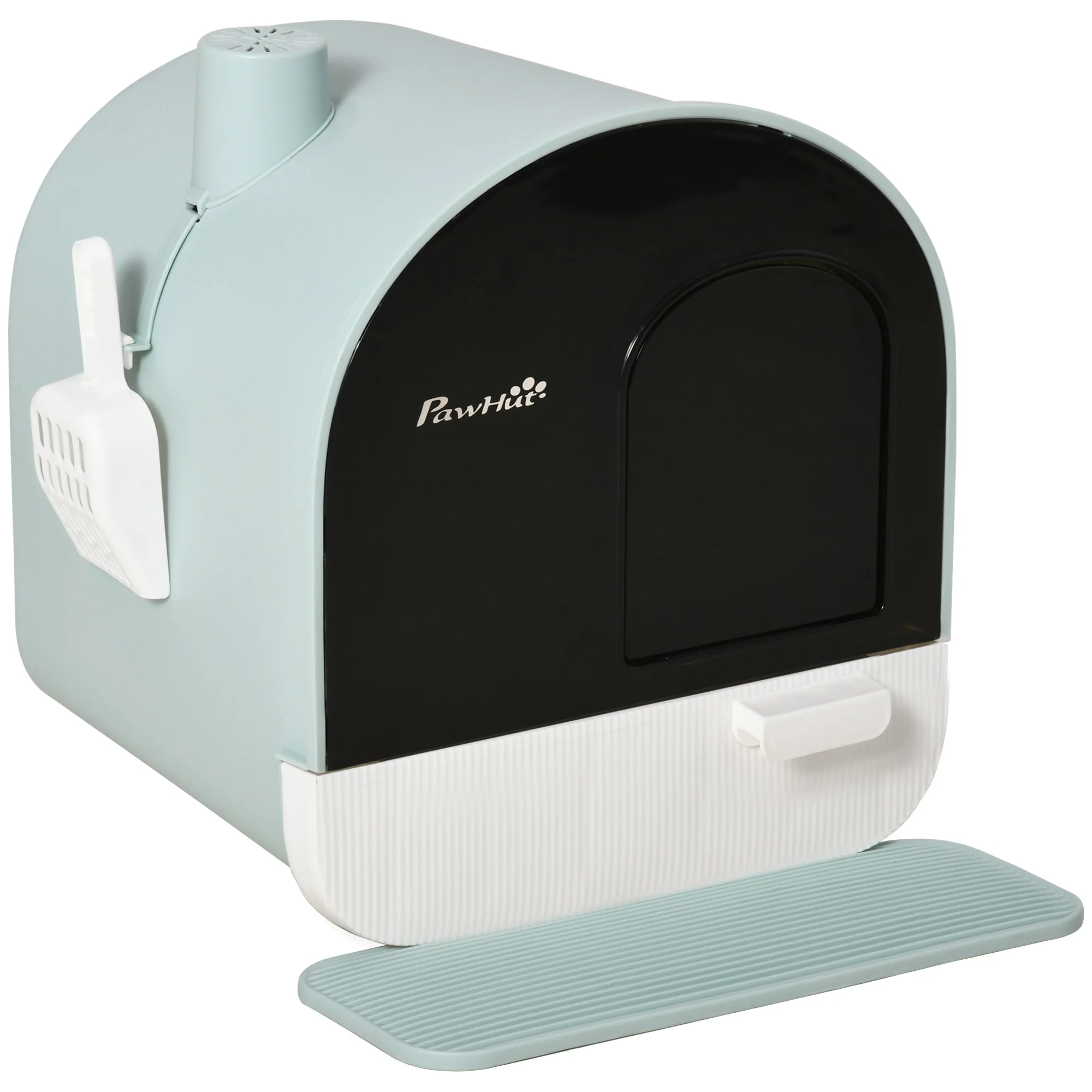 PawHut Hooded Cat Litter Box - Image 3
