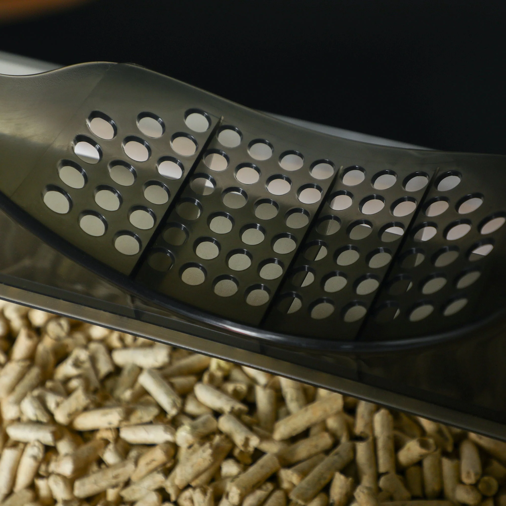 PawHut Hooded Cat Litter Tray with Scoop - Image 7