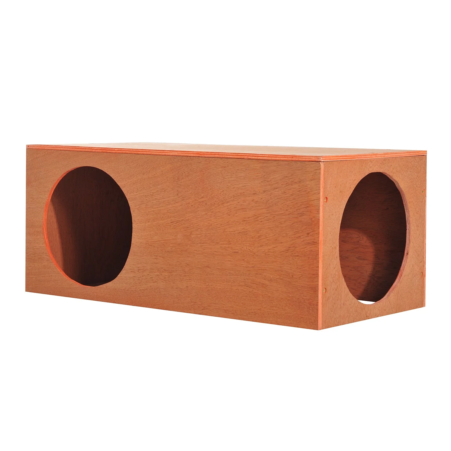 PawHut Indoor Outdoor Cat Hideaway Tunnel Garden Kitty Box House Pet Home Rabbit Hutch Run Play Cage Waterproof Shelter - Image 4