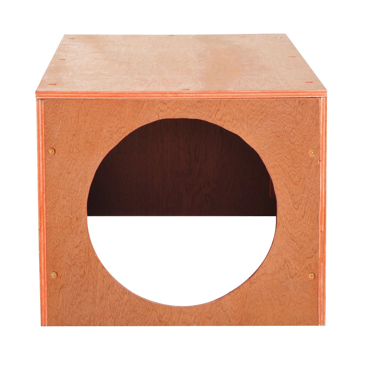 PawHut Indoor Outdoor Cat Hideaway Tunnel Garden Kitty Box House Pet Home Rabbit Hutch Run Play Cage Waterproof Shelter - Image 5