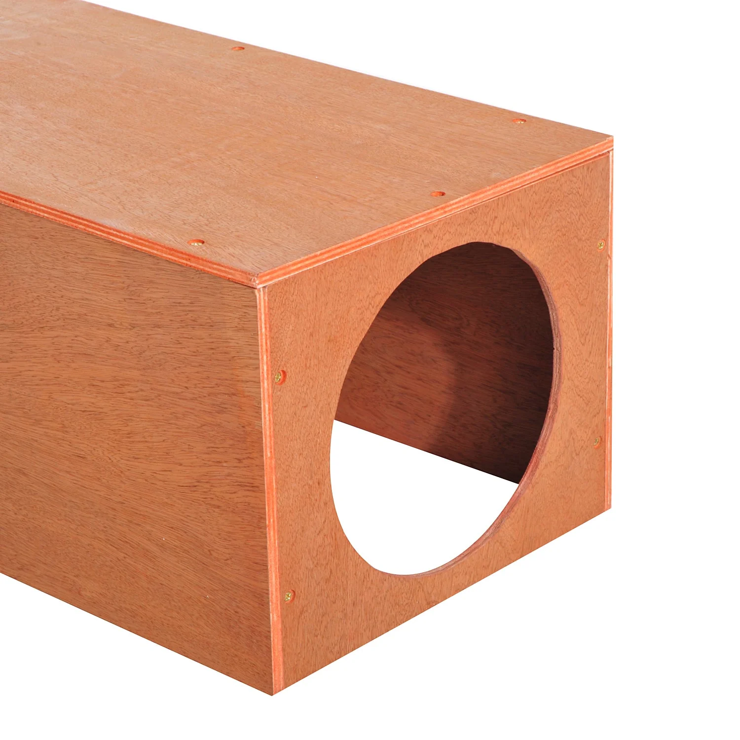 PawHut Indoor Outdoor Cat Hideaway Tunnel Garden Kitty Box House Pet Home Rabbit Hutch Run Play Cage Waterproof Shelter - Image 8