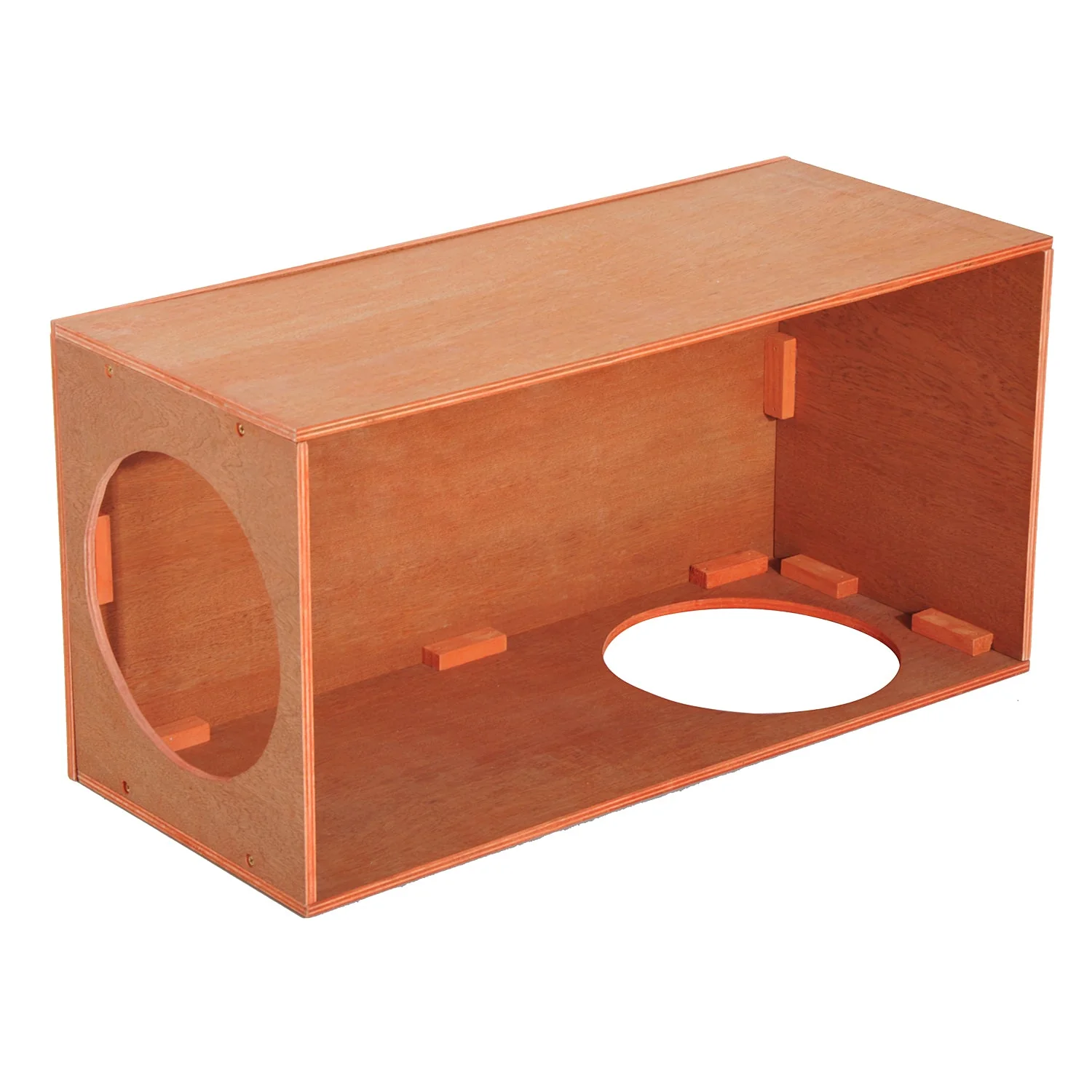PawHut Indoor Outdoor Cat Hideaway Tunnel Garden Kitty Box House Pet Home Rabbit Hutch Run Play Cage Waterproof Shelter - Image 9