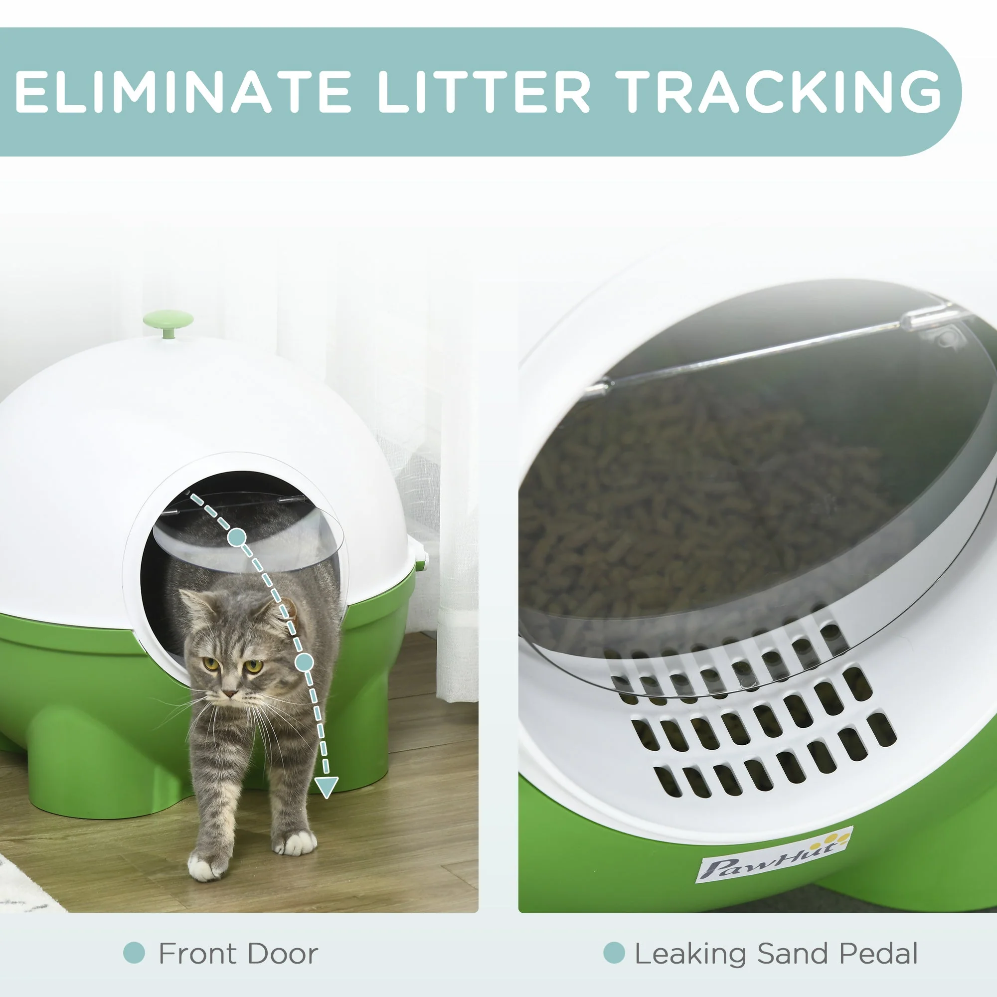 PawHut Large Cat Litter Box - Image 4