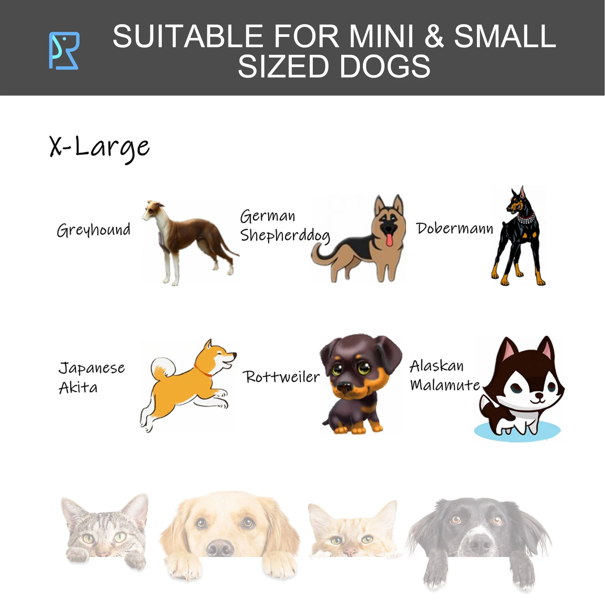 PawHut Metal Dog Cage Kennel Locking Door & Wheels Removable Tray Openable Top For Extra Large Pets 125 x 76 x 81 cm - Image 8