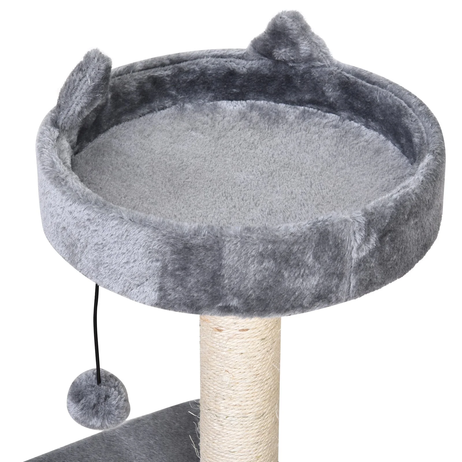PawHut Mult Level Cat Tree for Indoor Cats with Scratching Post Bed Condo Perch - Image 9