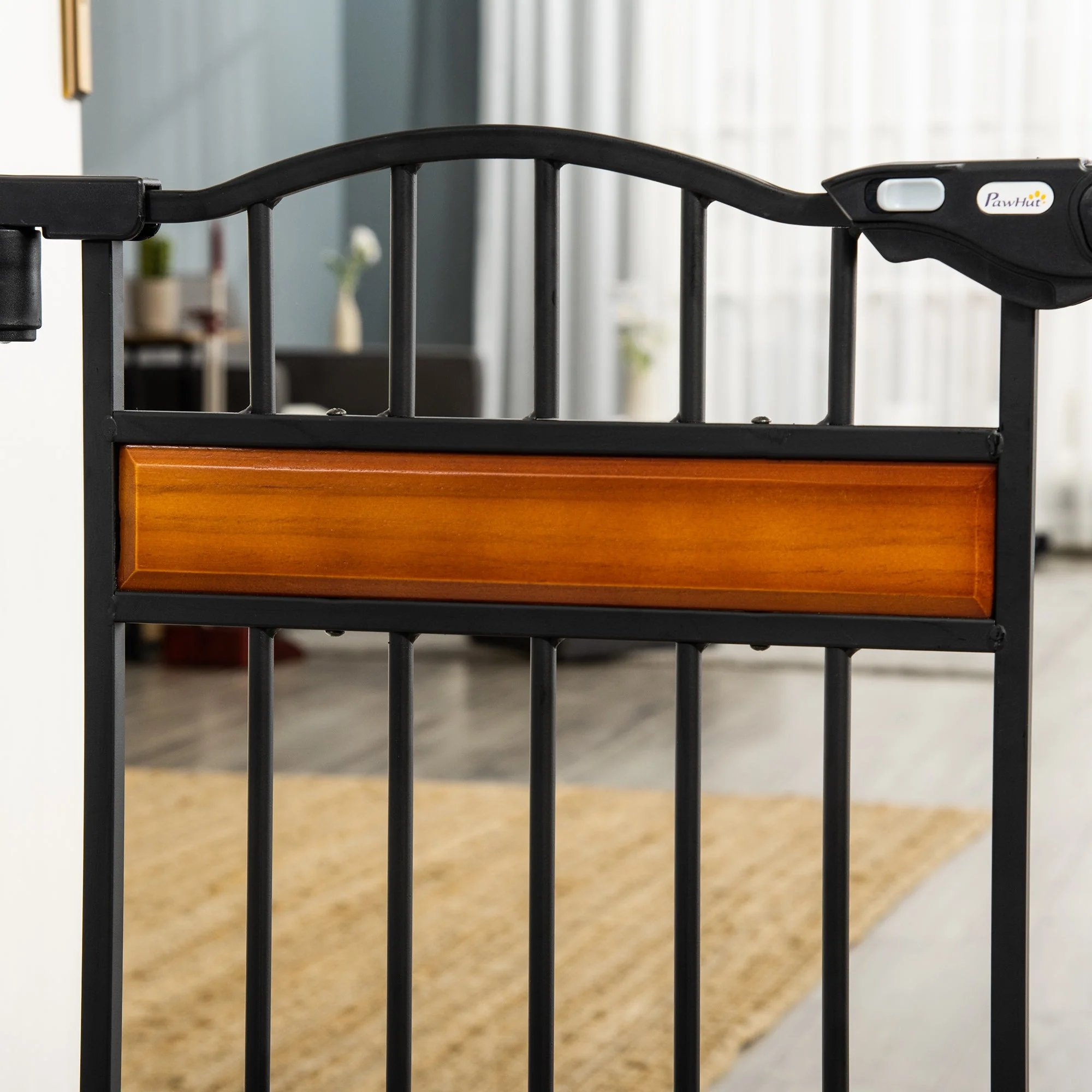 PawHut Pet Gate Safety Gate - Image 9