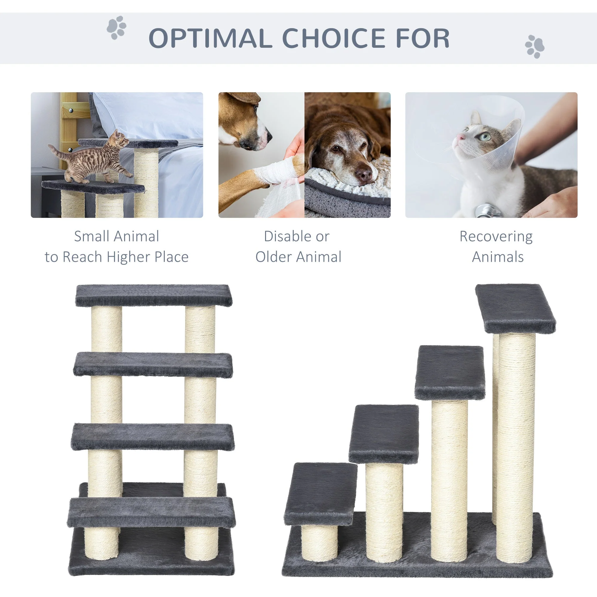 PawHut Pet Ladder - Image 2