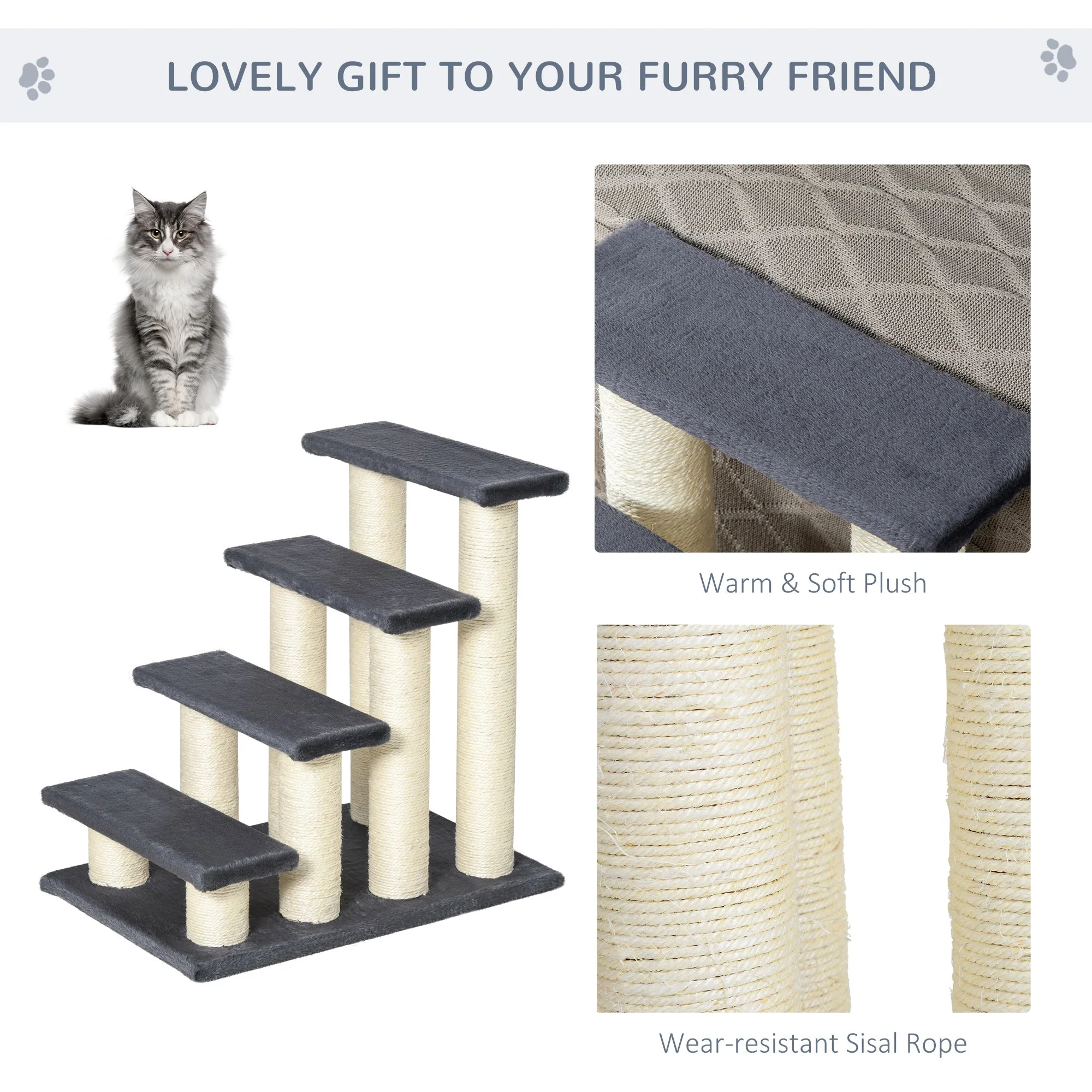 PawHut Pet Ladder - Image 7