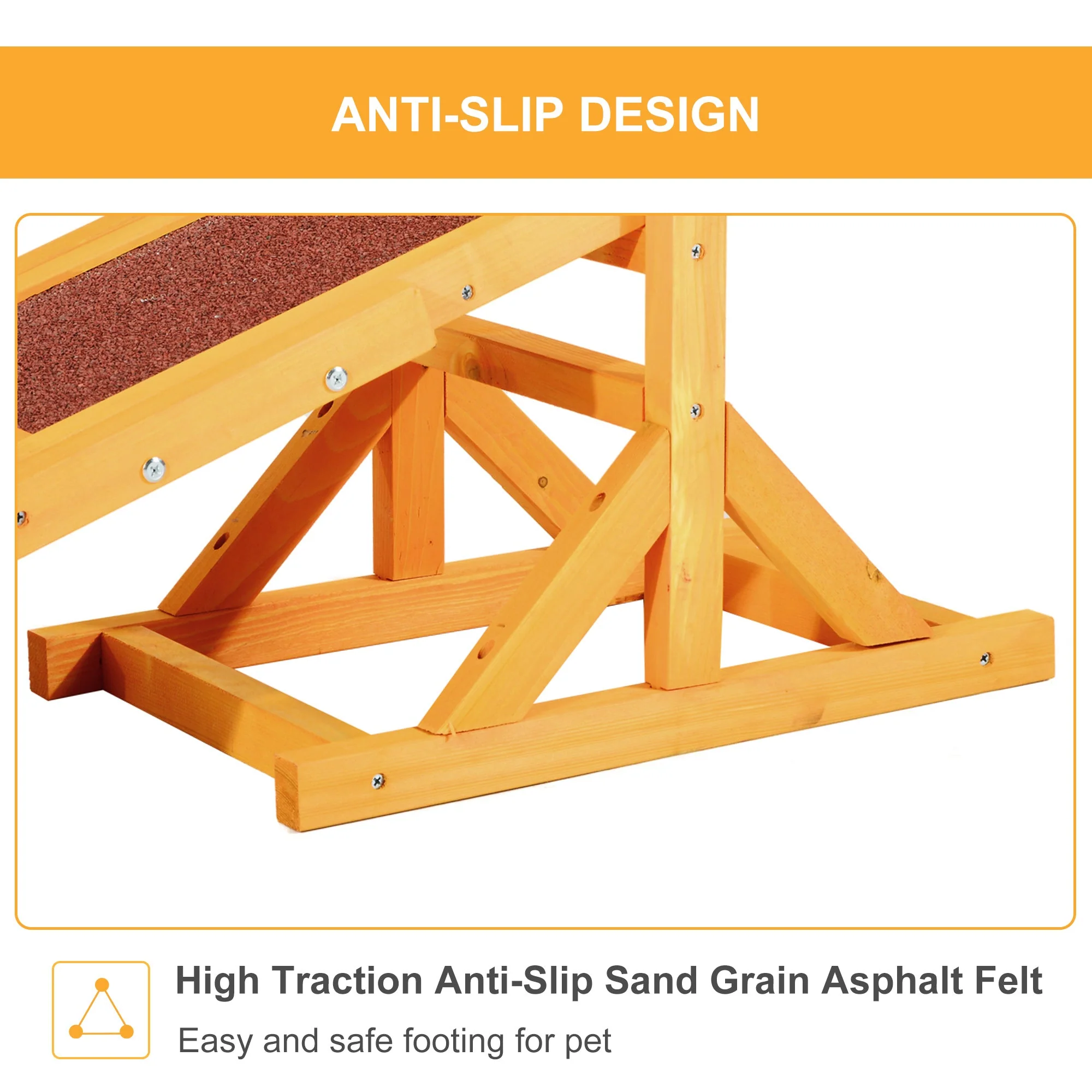 PawHut Pet Obedience Training Seesaw For Dog Agility - Image 7