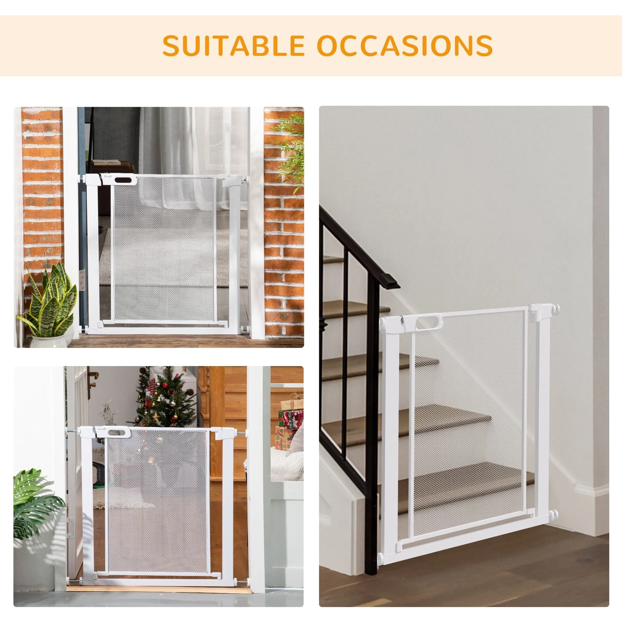 PawHut Pet Safety Gate - Image 7