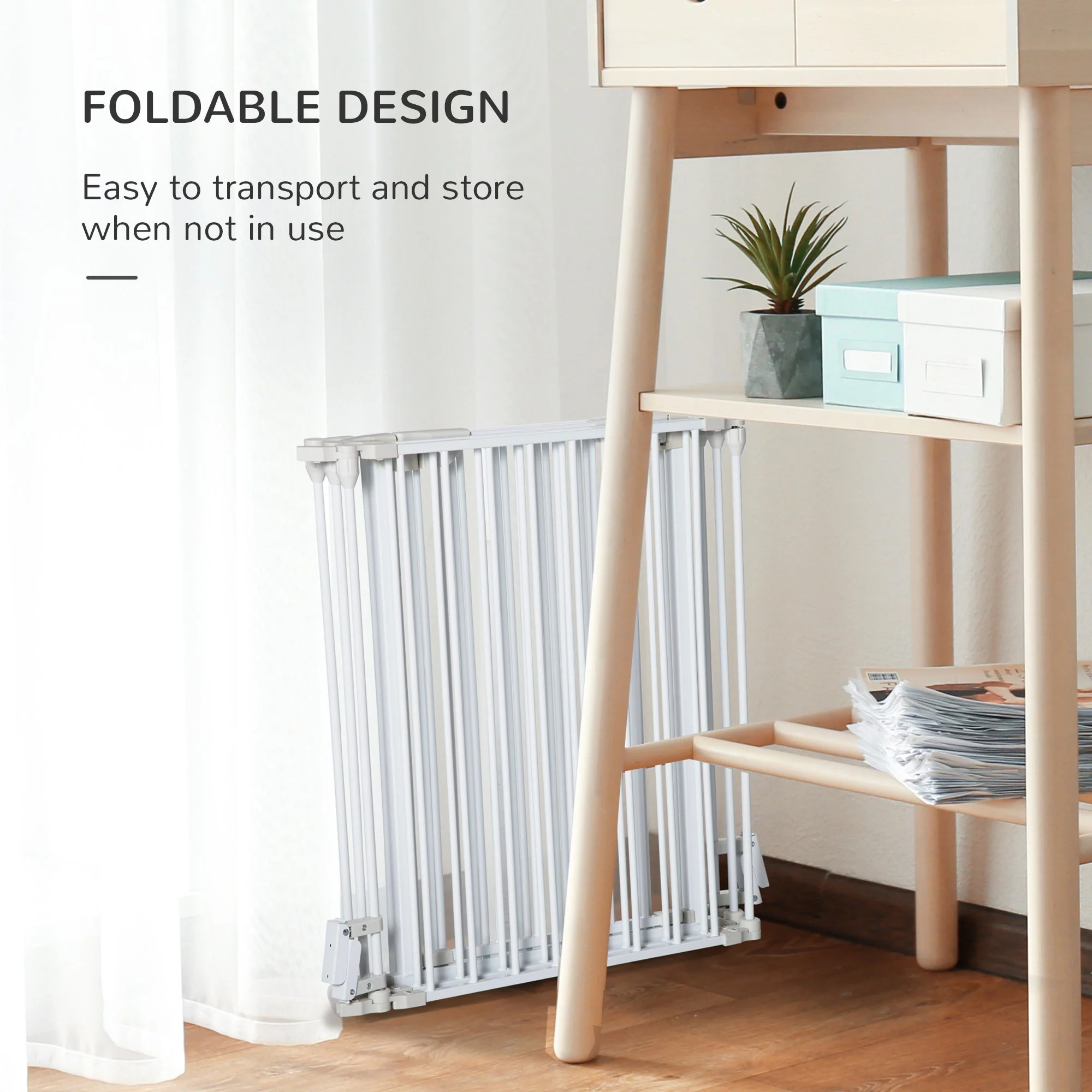 PawHut Pet Safety Gate - Image 3