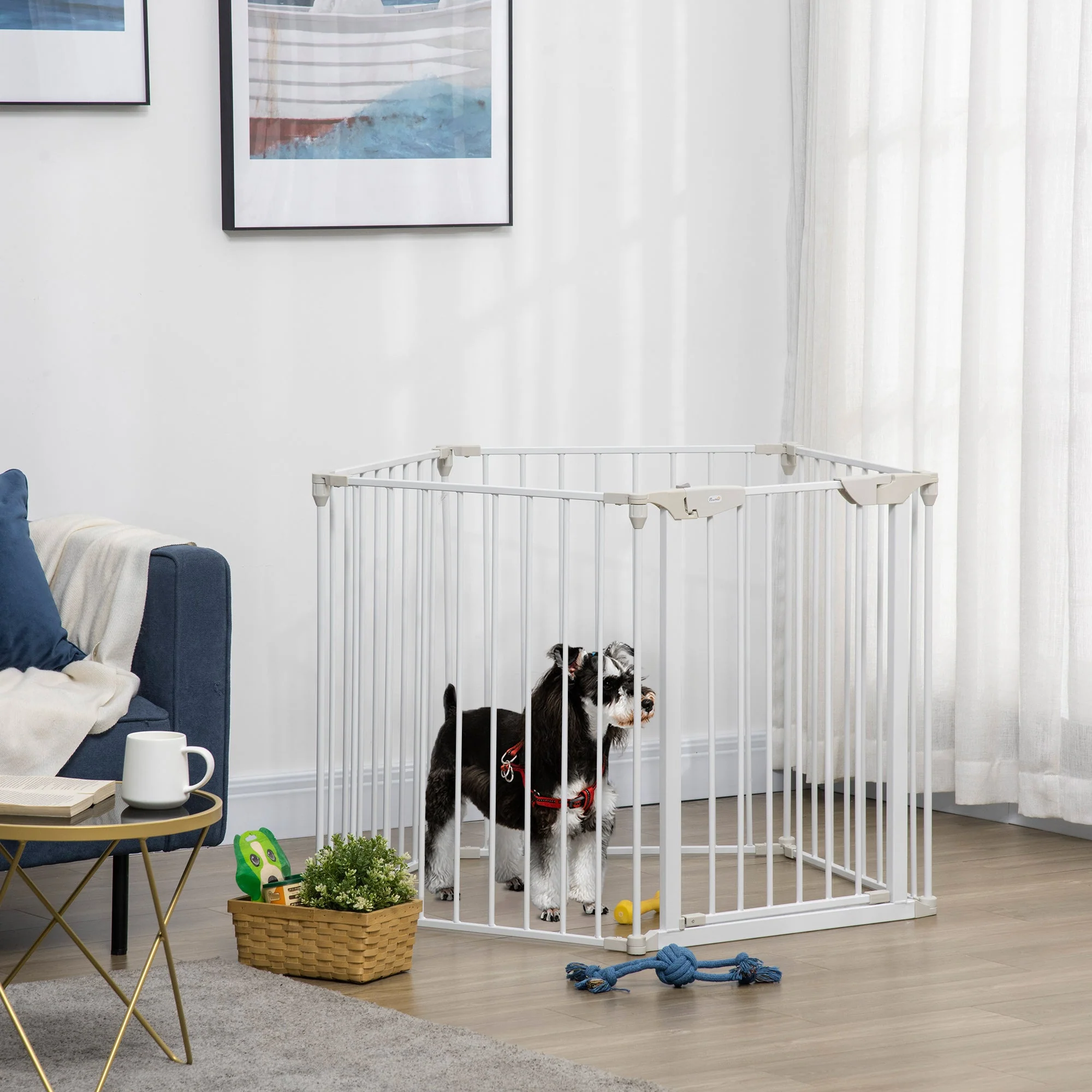 PawHut Pet Safety Gate - Image 5