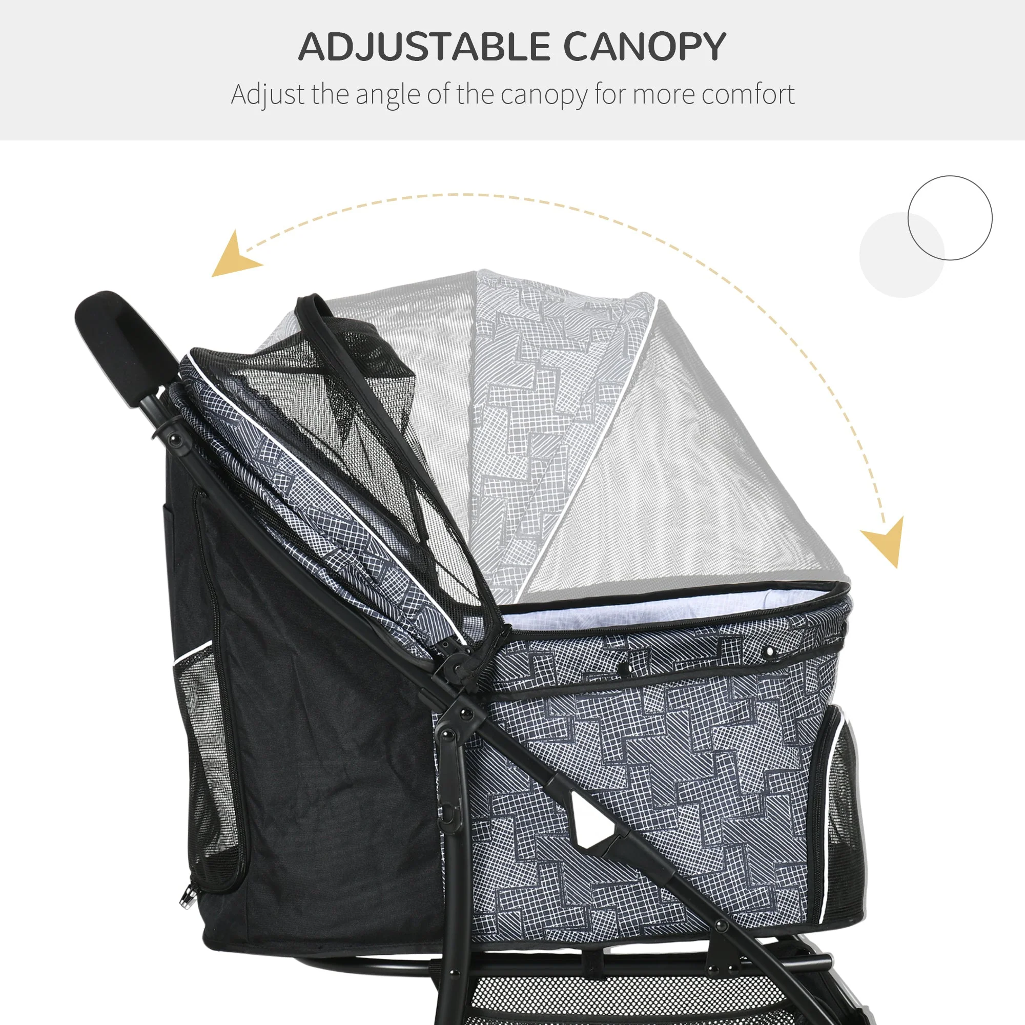 PawHut Pet Stroller - Image 7